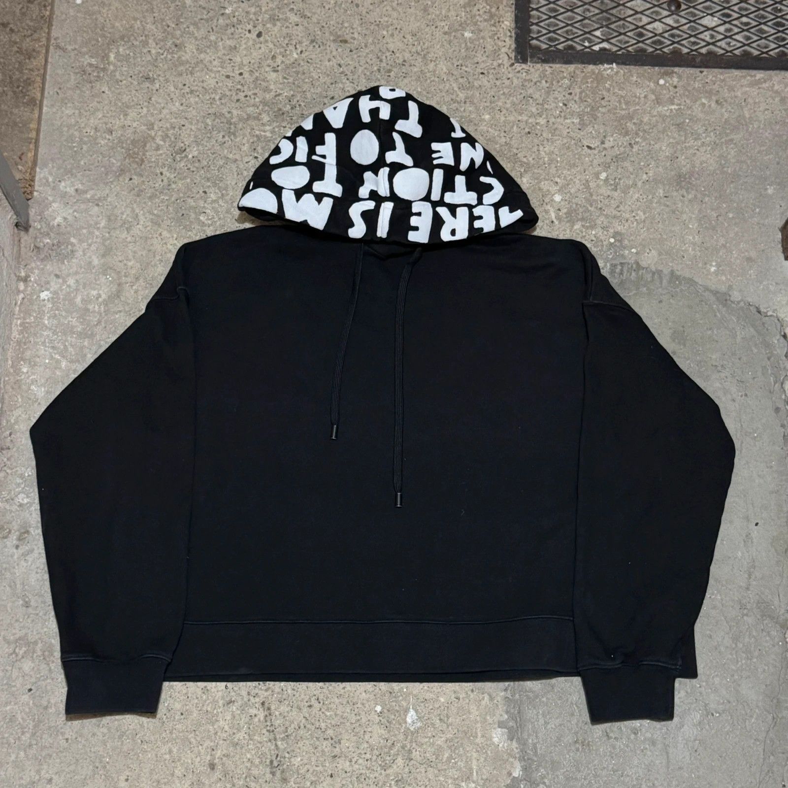 Maison Margiela F/W 2020 Maison Margiela Aids boxy cropped hoodie Size US L / EU 52-54 / 3 - 4 Thumbnail