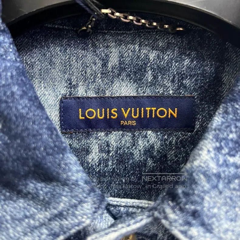 Louis Vuitton Louis Vuitton Blue Check Denim Classic Short Sleeve Shirt Size US S / EU 44-46 / 1 - 3 Thumbnail