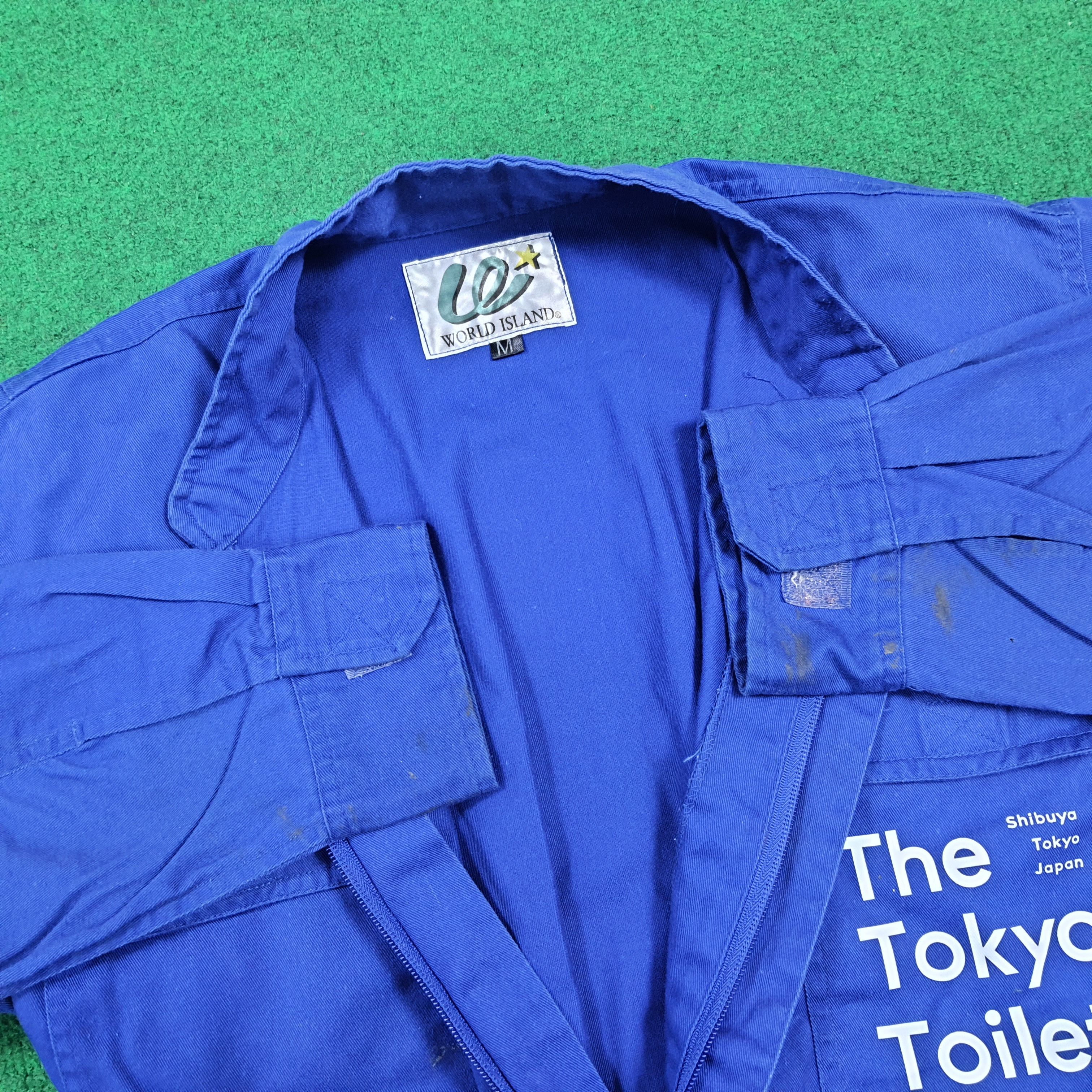 Japanese Brand Vintage The Tokyo Toilet Custom Logo Coverall C295N15 Size US M / EU 48-50 / 2 - 6 Thumbnail