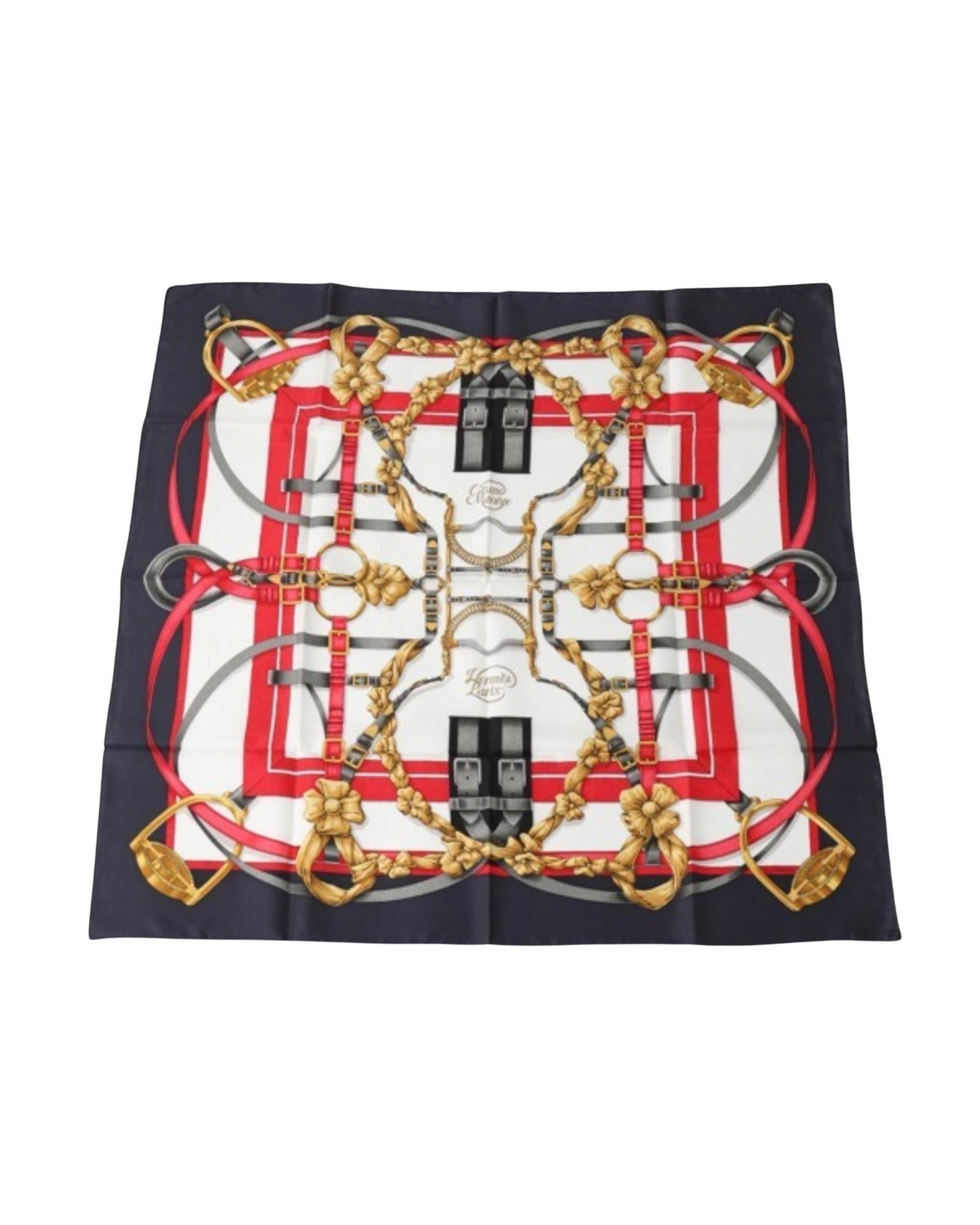 image of Hermes Silk Iconic Designer Scarf, Women's