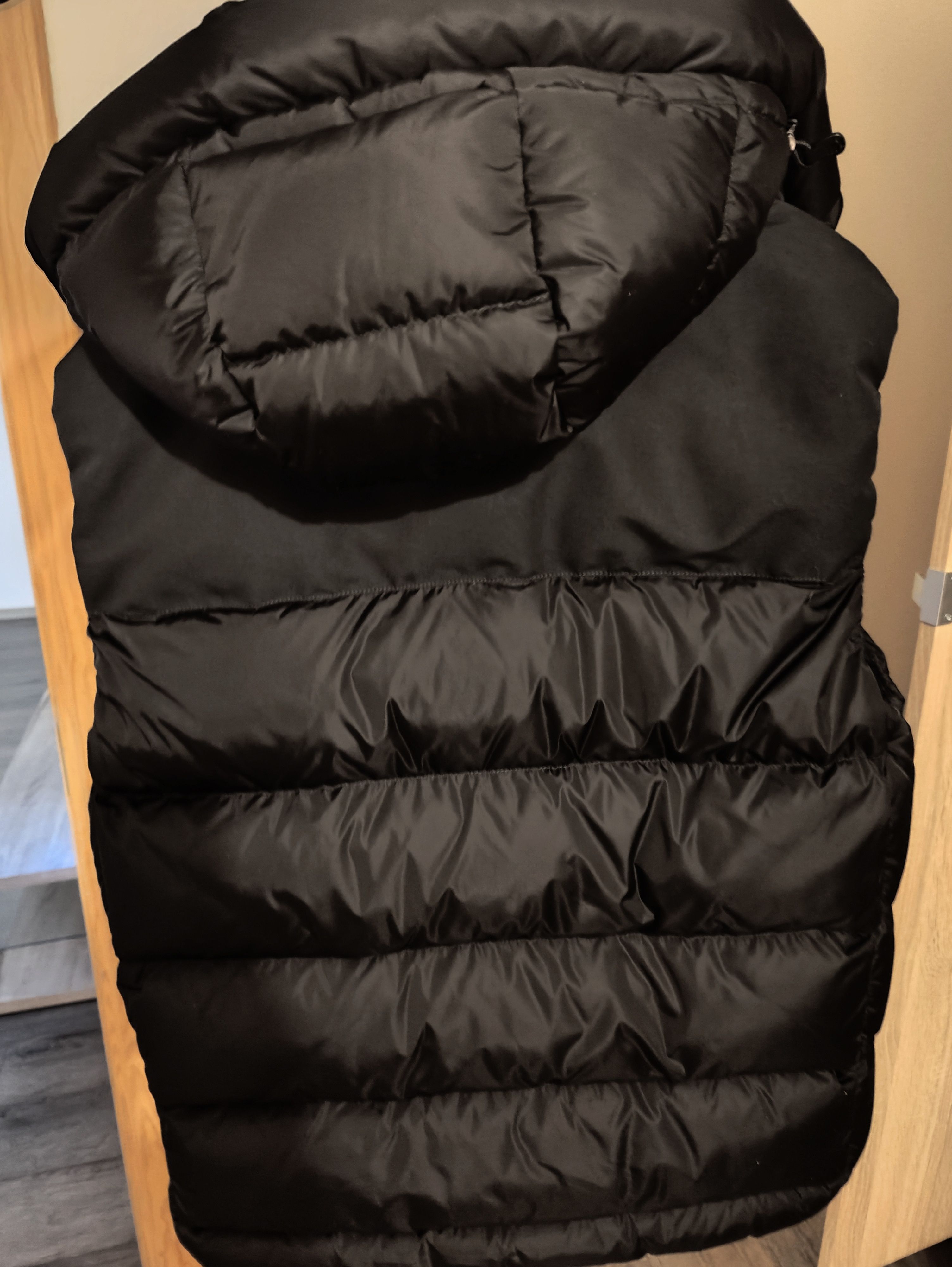 image of Ralph Laurent Rlx Garston Down Vest With Detachable Hood in Black, Men's (Size Large)