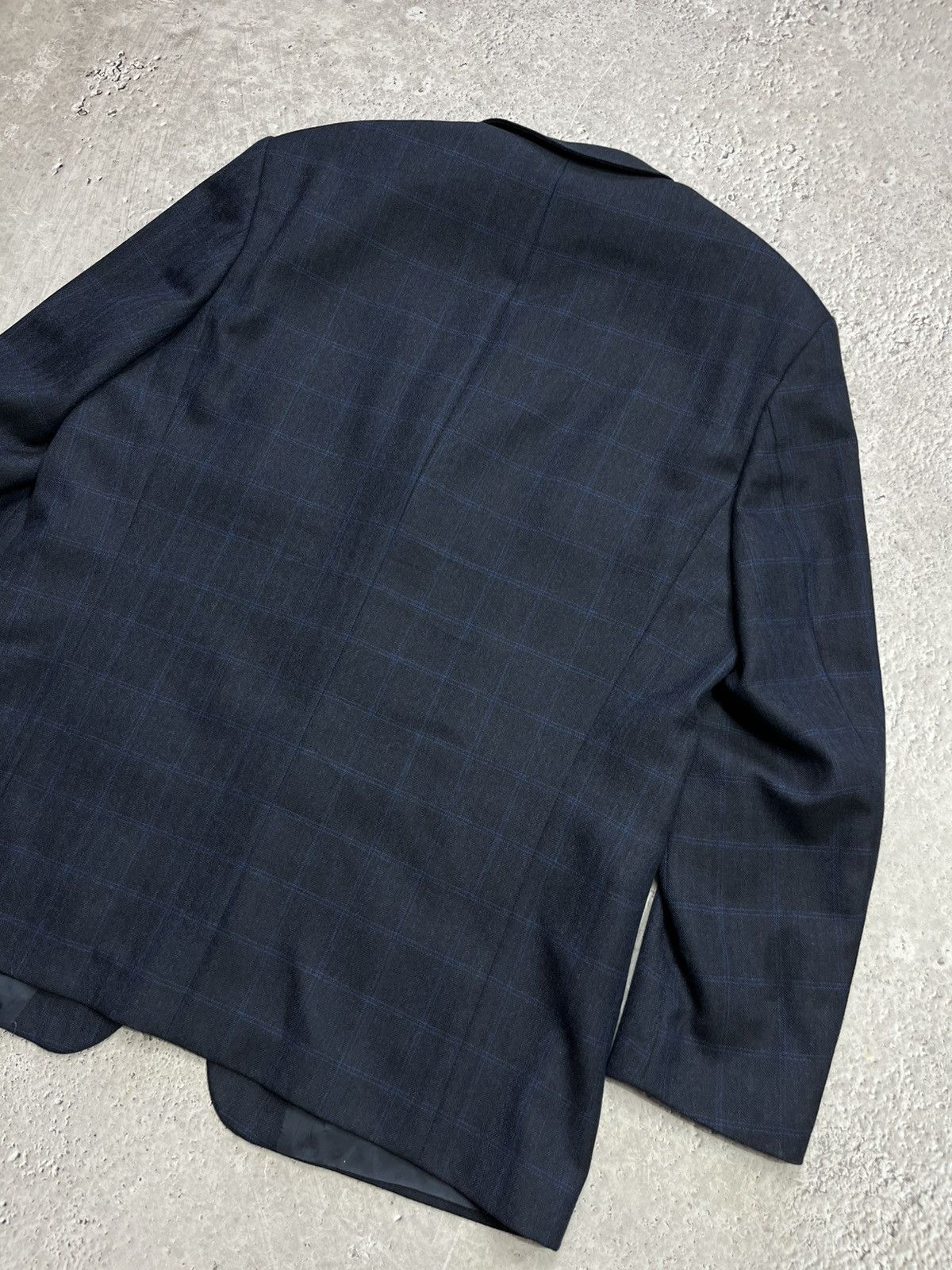 Hugo Boss Hugo Boss Einstein Wool Cashmere Navy Blazer Jacket Size 58 Size US XXL / EU 58 / 5 - 12 Thumbnail
