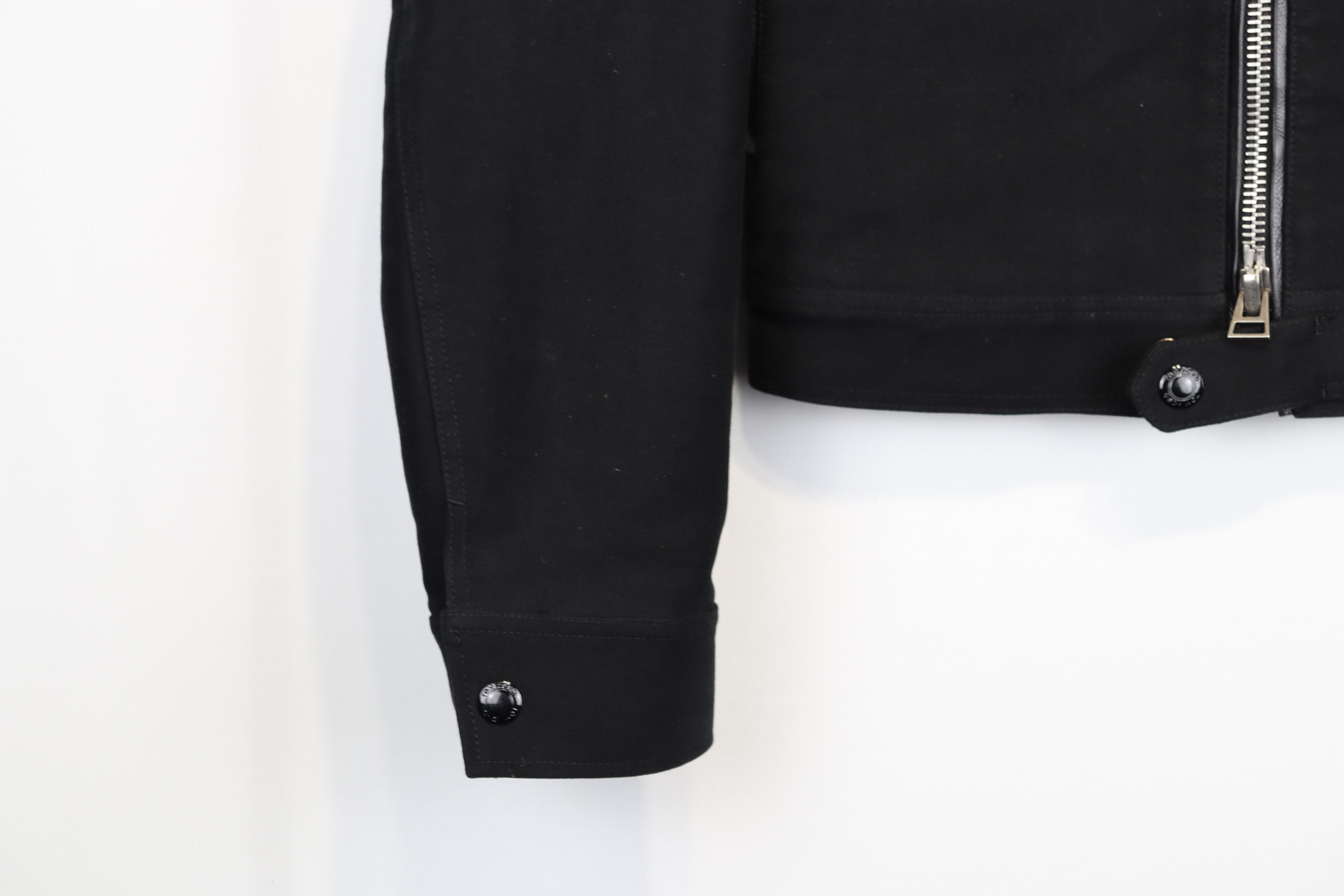 Tom Ford o1rshd1 Blouson Zip Jacket in Black Size US M / EU 48-50 / 2 - 7 Thumbnail