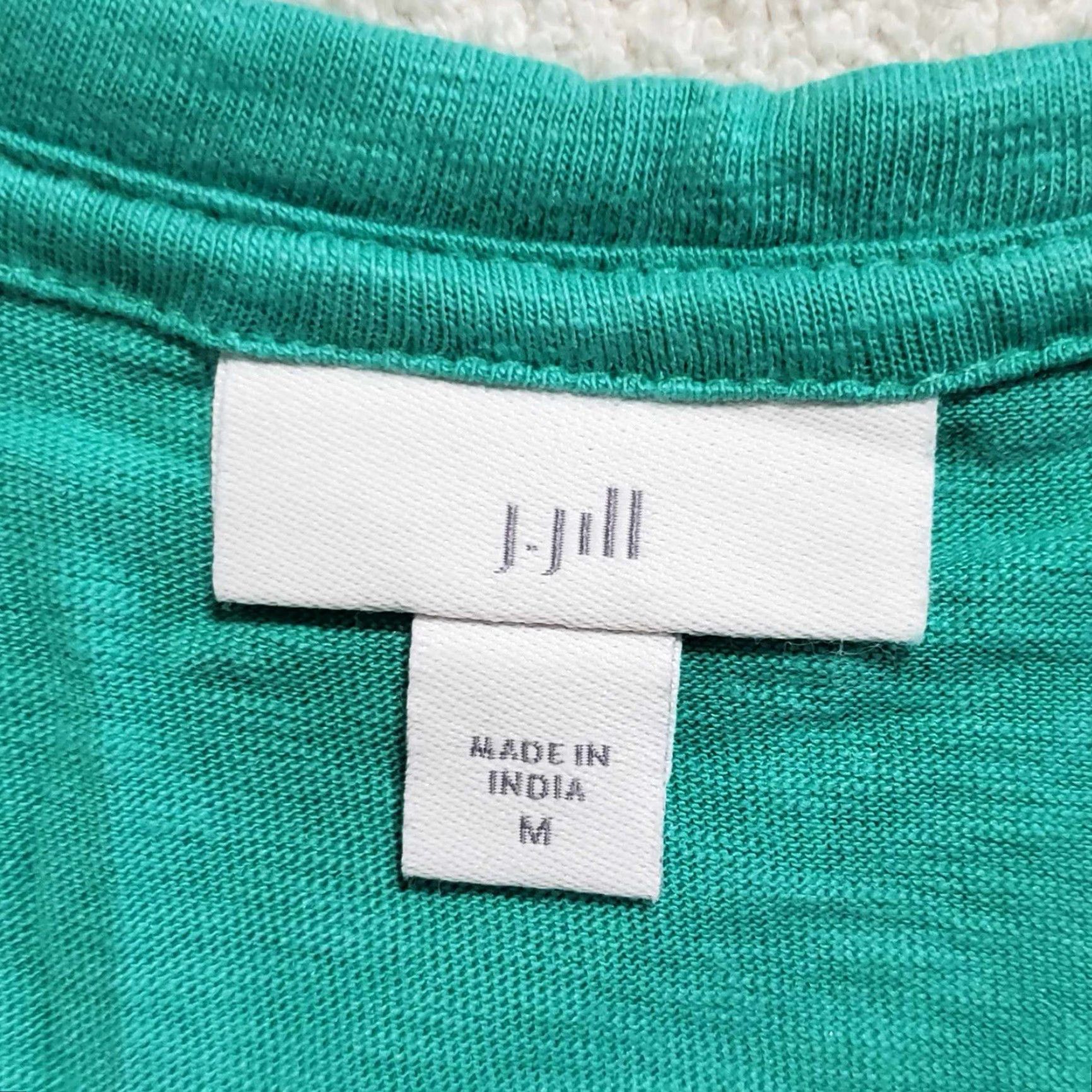 J. Jill J Jill Seamed V Neck Sleeveless Dress M Green Long Womens Size M / US 6-8 / IT 42-44 - 2 Thumbnail