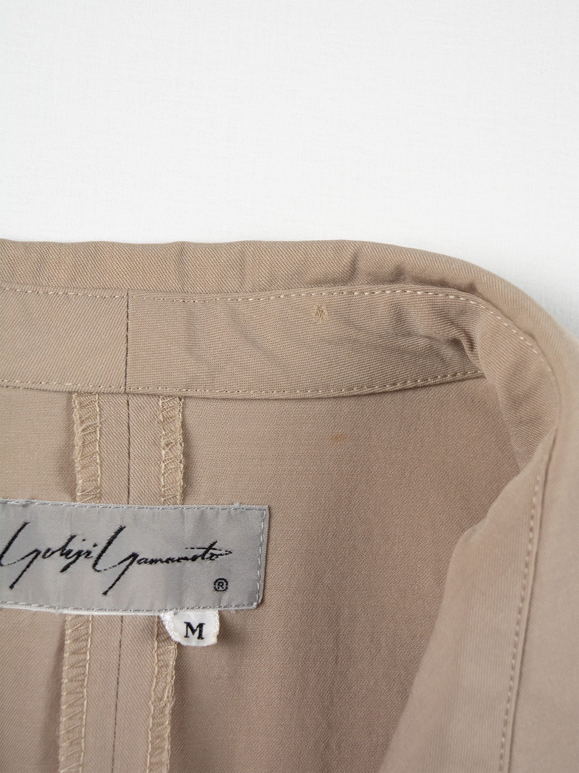 Yohji Yamamoto vintage 1980s / 1990s Yohji Yamamoto linen shirt Size M / US 6-8 / IT 42-44 - 8 Thumbnail