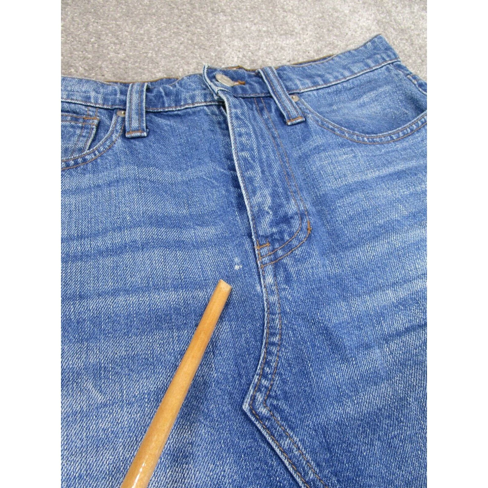 Madewell Madewell Women's A Line Jean Skirt Medium Wash Denim Size 26 Size 26" / US 2 / IT 38 - 2 Thumbnail