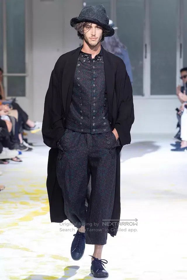 Yohji Yamamoto Yohji Yamamoto 13SS drop shoulder kimono coat| Size US S / EU 44-46 / 1 - 7 Thumbnail