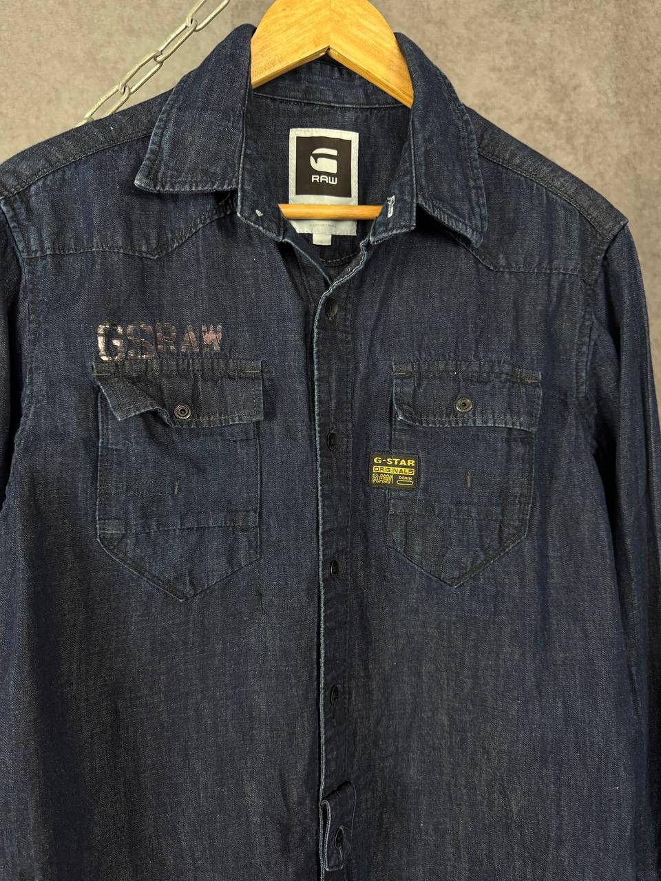 G-Star G Star Raw designer shirt Size US L / EU 52-54 / 3 - 3 Thumbnail
