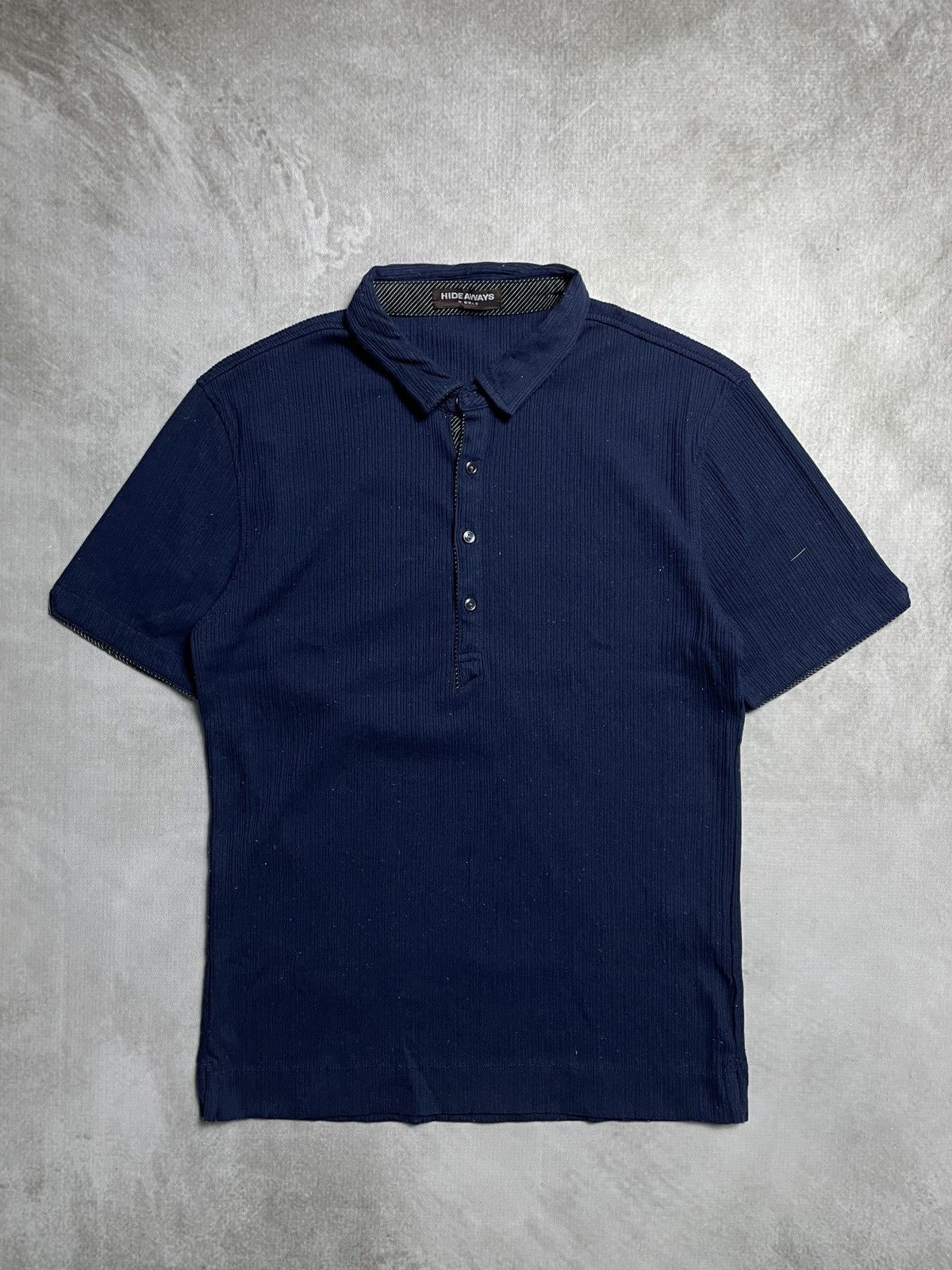 HIDEAWAYS 2000’s Hideaways Nicole - Vkei Style Half Button Shirt Size US M / EU 48-50 / 2 - 2 Thumbnail