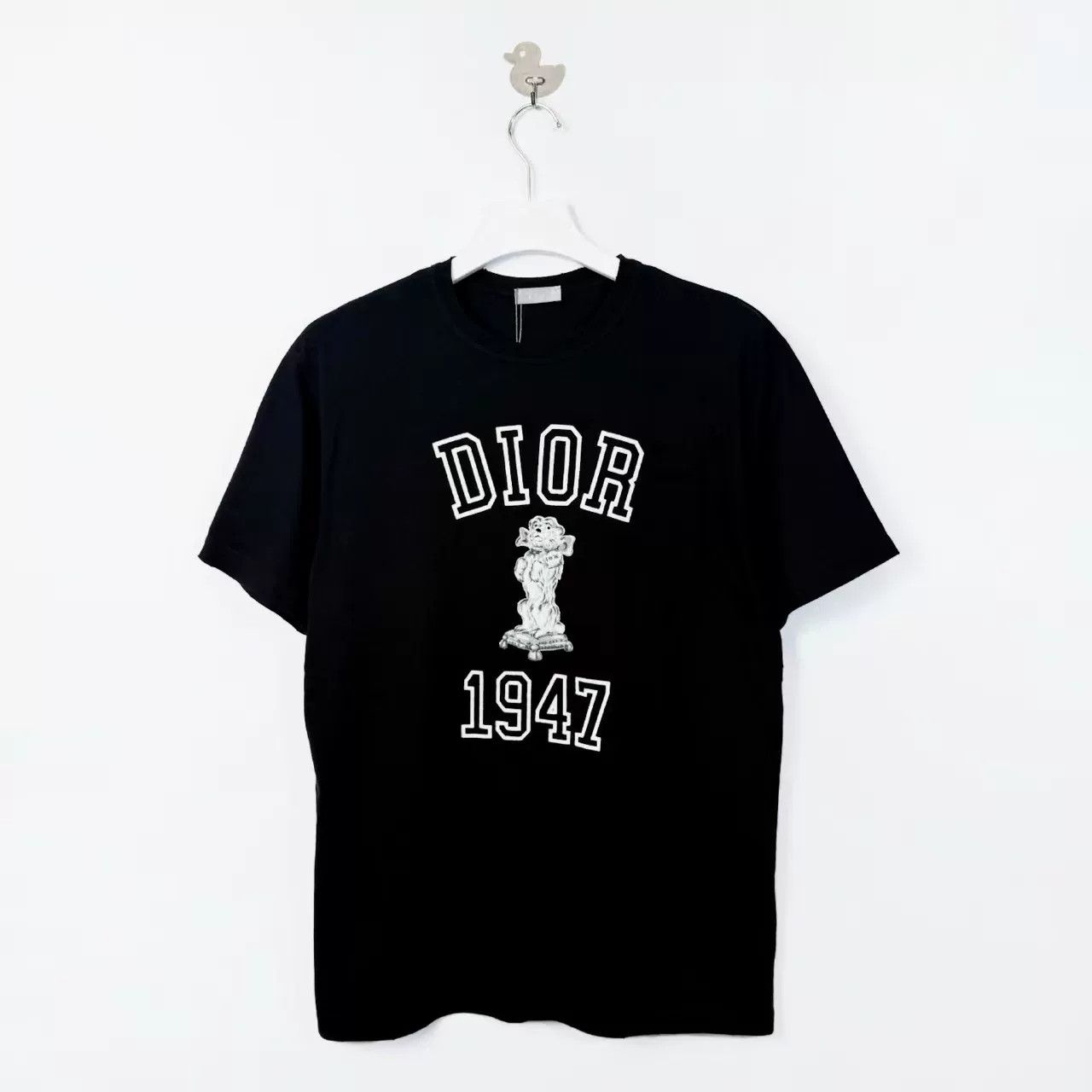 Dior Dior 24 Bobby 1947 Flocked Embroidery Tee Size S / US 4 / IT 40 - 1 Thumbnail