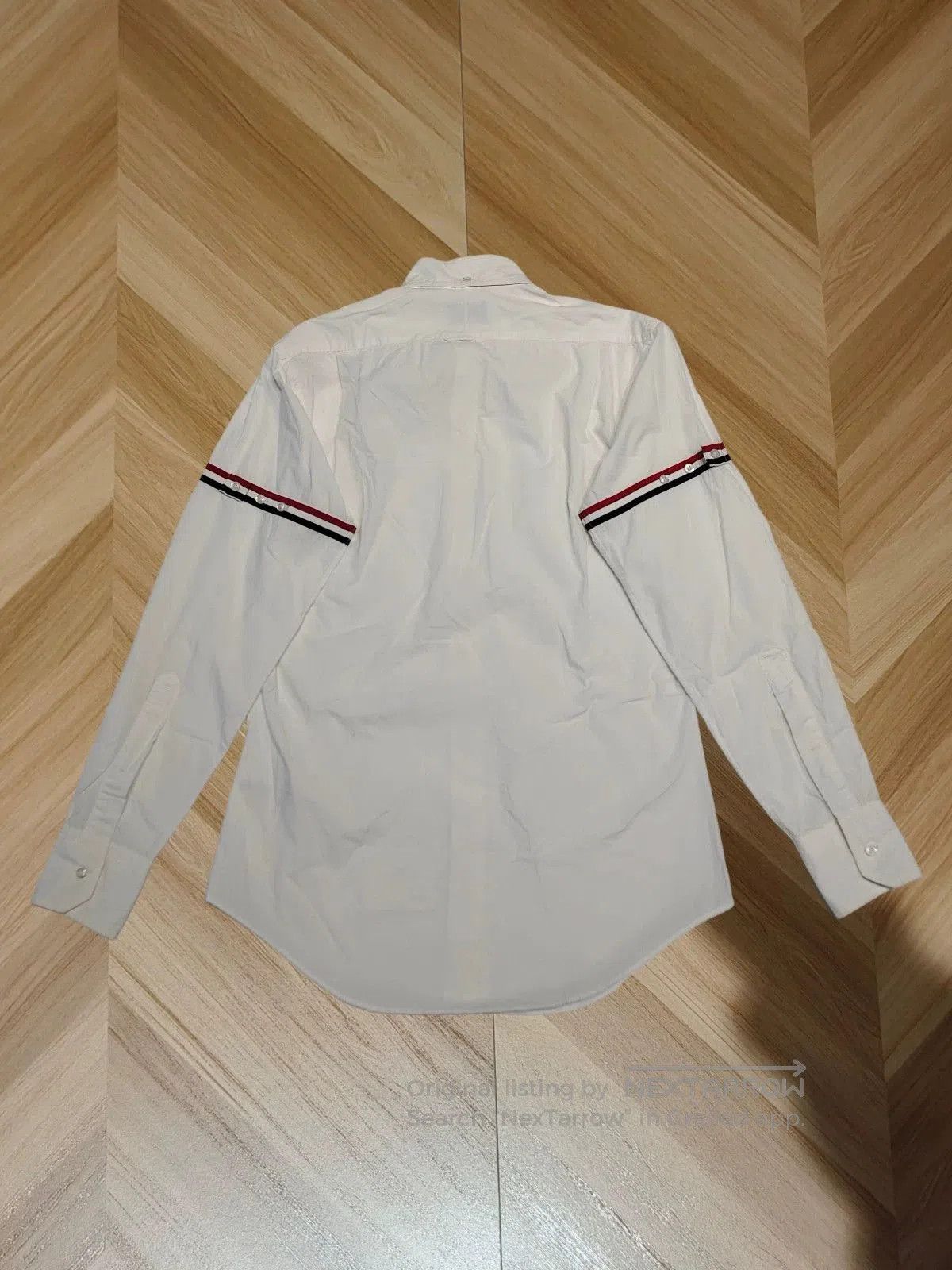 Thom Browne Thom Browne Striped Long Sleeve Shirt. Size US M / EU 48-50 / 2 - 2 Thumbnail