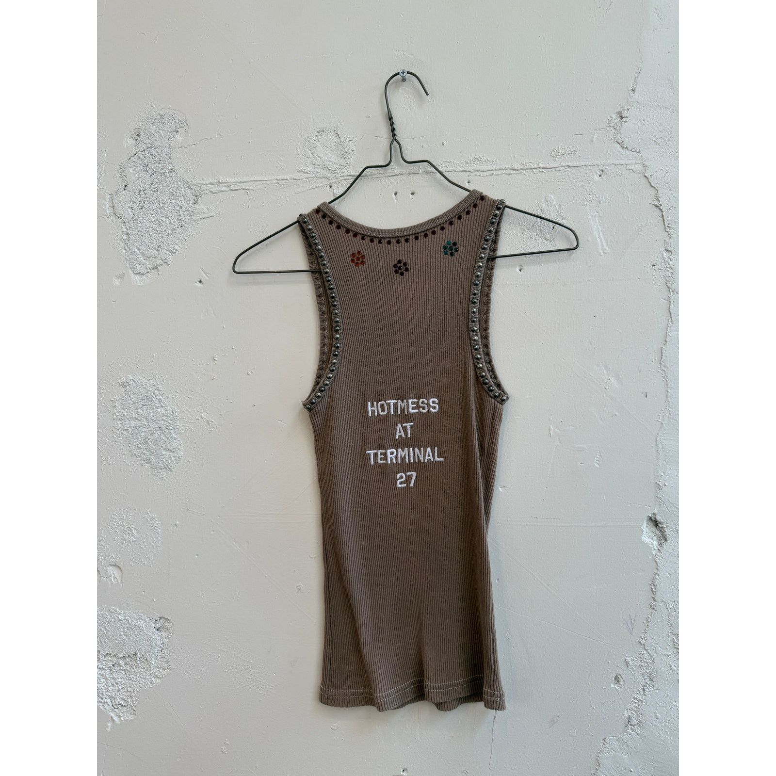 The Great China Wall Great China Wall x Hot Mess Tie Dye Studded Tank Top Size M / US 6-8 / IT 42-44 - 3 Thumbnail