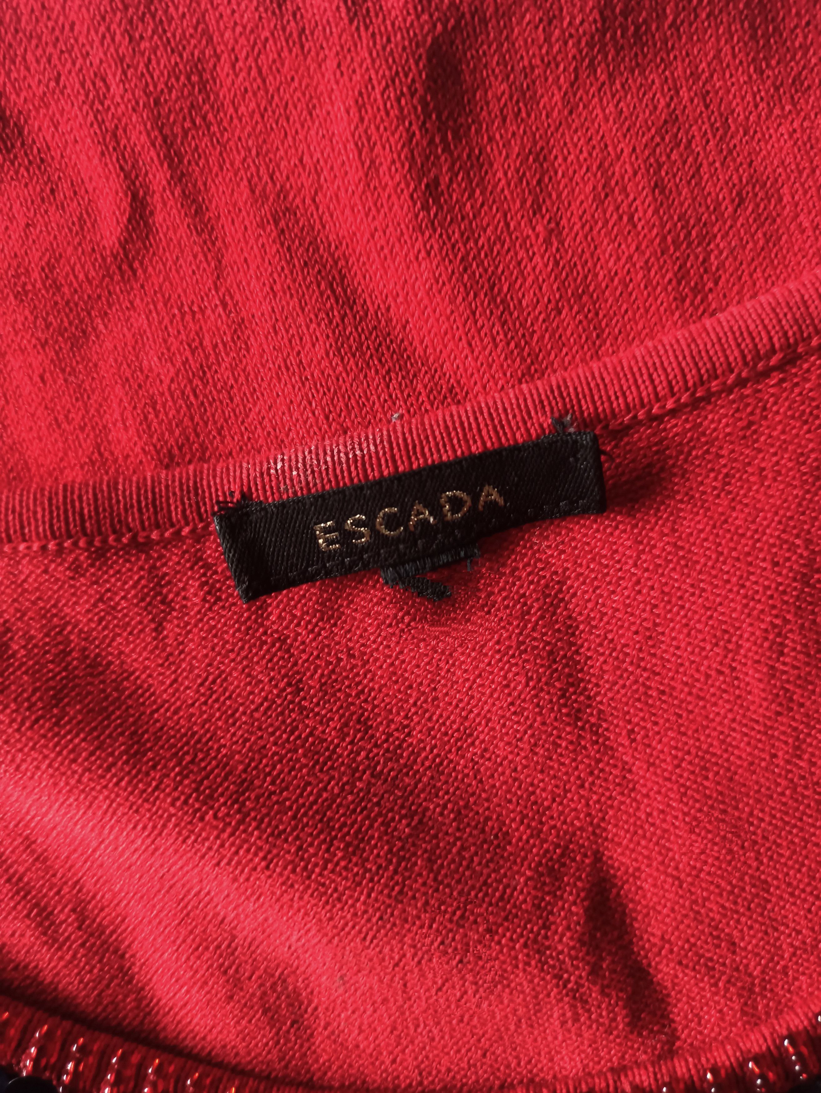Escada Vintage Escada blouse, size 44 Size L / US 10 / IT 46 - 3 Thumbnail