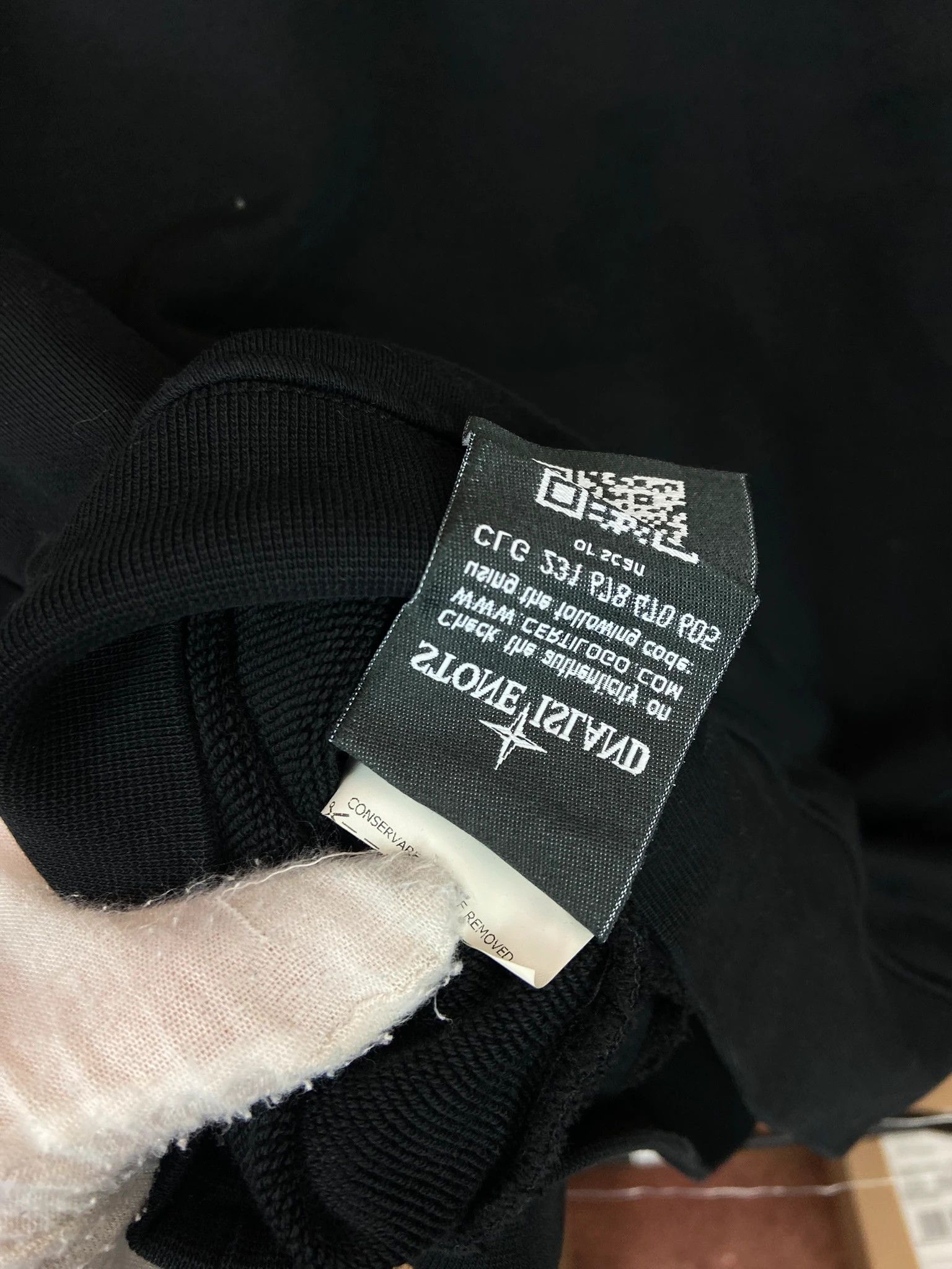 Stone Island Stone Island Black Sweatshirt Utility Style Pocket Panel S Size US S / EU 44-46 / 1 - 7 Thumbnail