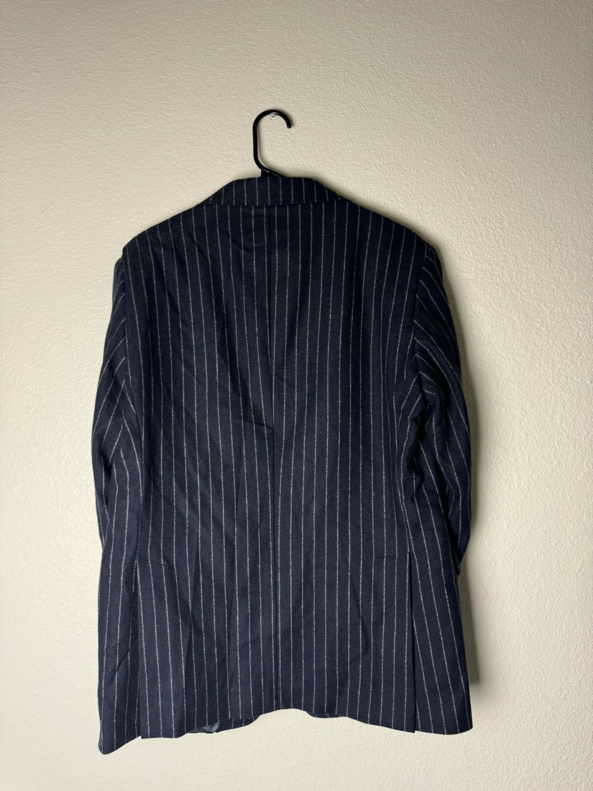 Golden Goose Golden Goose Navy Wide Stripes Golden Blazer Size 48R - 3 Thumbnail