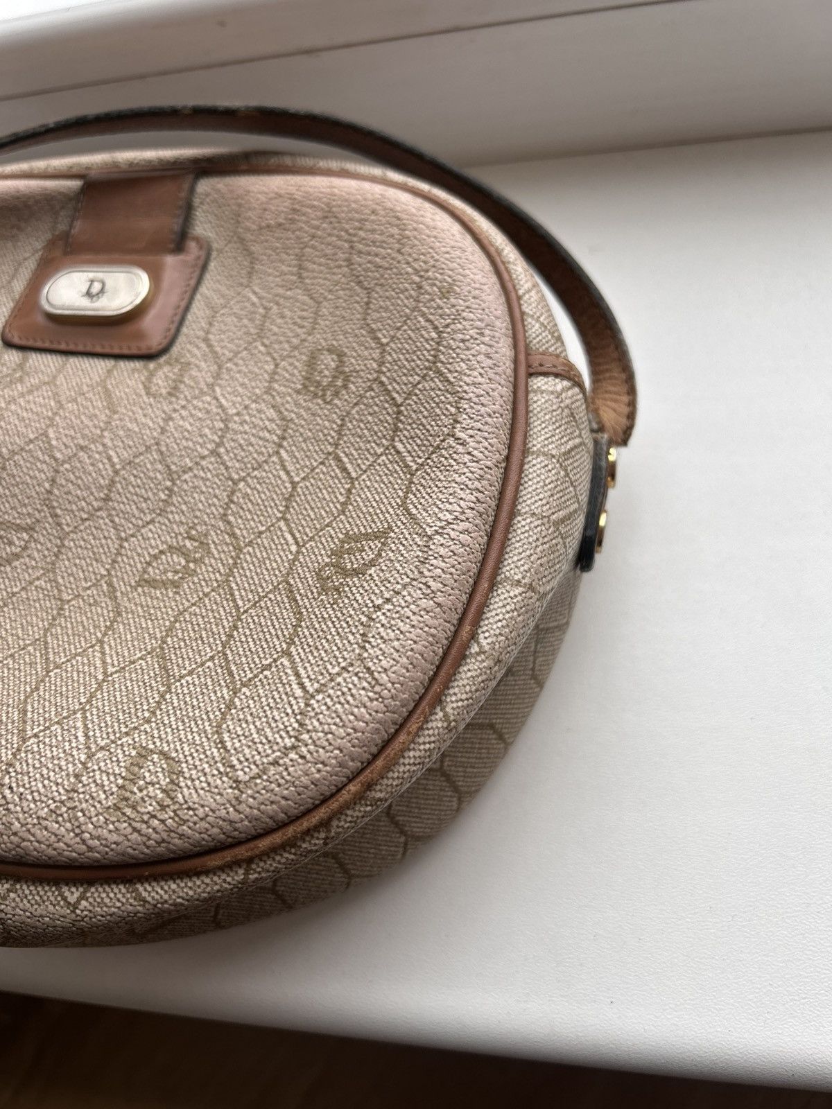 Dior Vintage Christian Dior Monogram Shoulder Bag Size ONE SIZE - 8 Thumbnail
