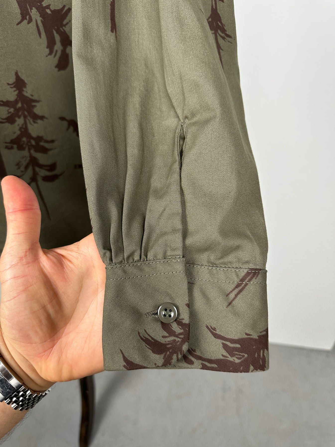 Engineered Garments FW24 Classic Shirt - Forest Print French Twill Size US S / EU 44-46 / 1 - 4 Thumbnail