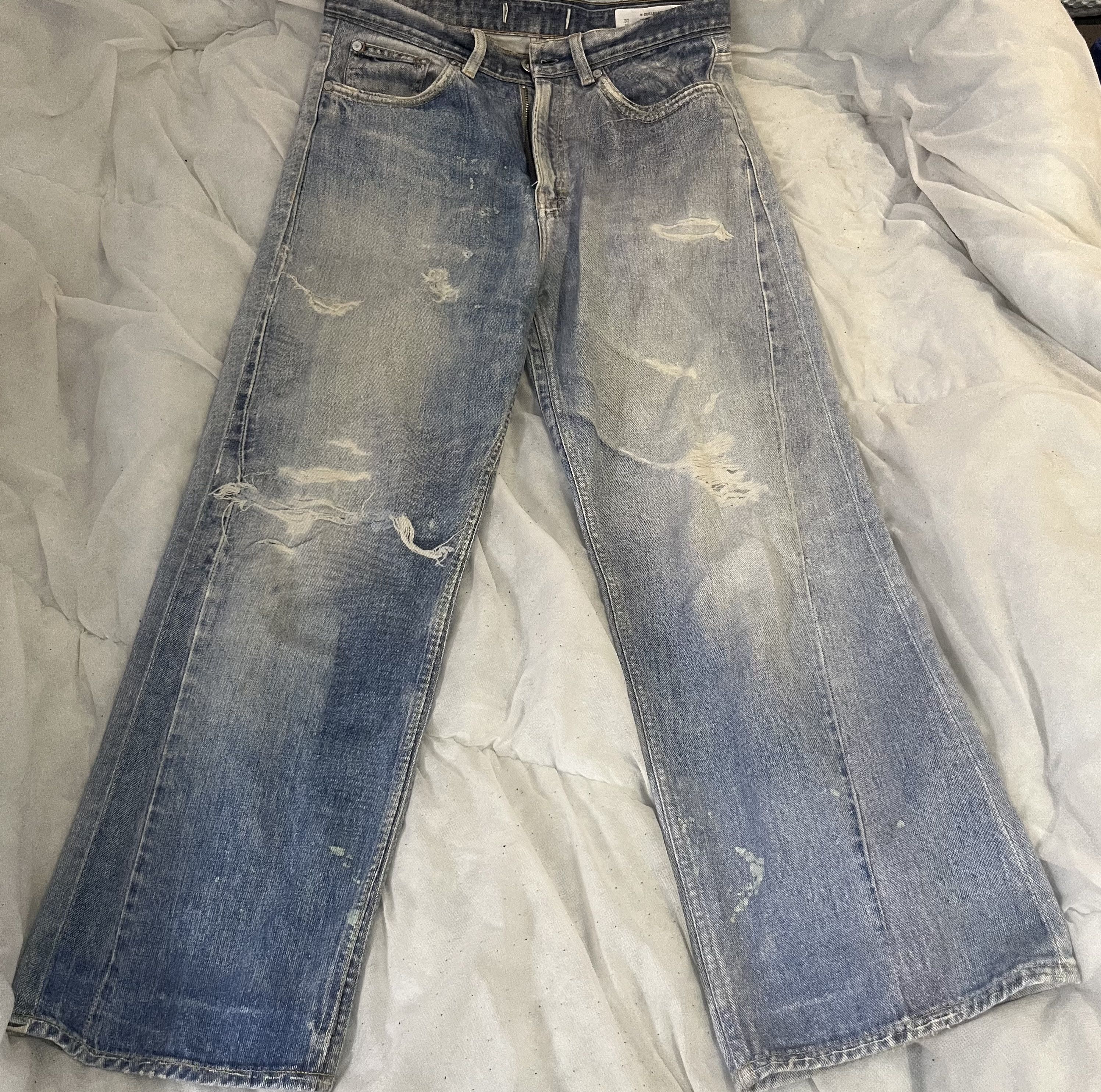 Our Legacy Our Legacy Vast Cut Forever Blue Drape Denim