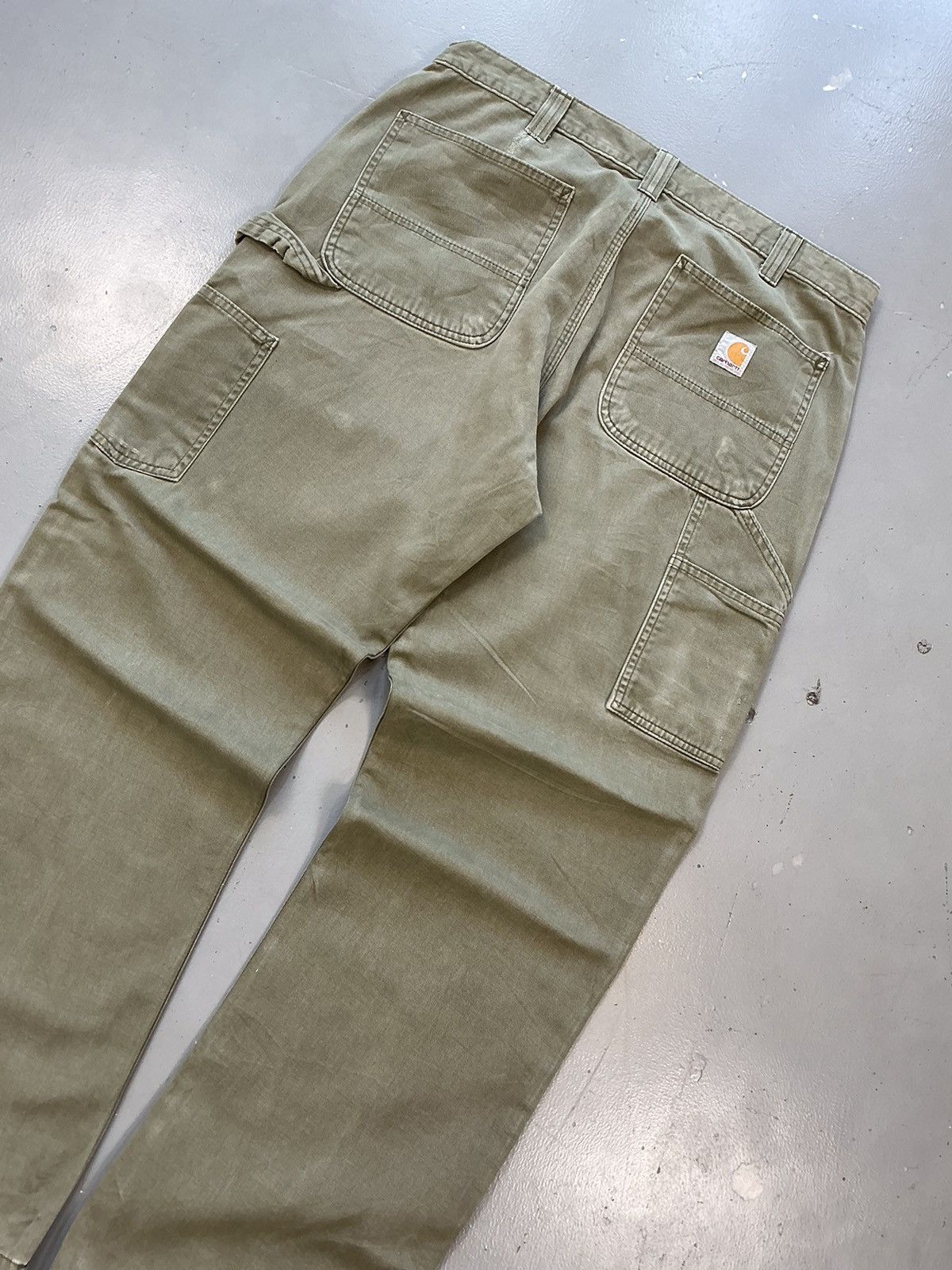 Carhartt × Vintage Vintage Carhartt B324 ARG carpenter denim Size US 36 / EU 52 - 8 Thumbnail