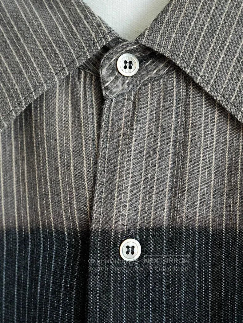 Yohji Yamamoto Yohji Yamamoto Striped Faded Shirt. Size US M / EU 48-50 / 2 - 5 Thumbnail