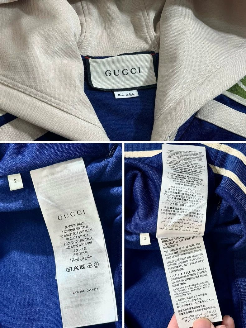 Gucci Gucci Hooded jacket, jacket, double G jaccard stripe, hoodi Size US S / EU 44-46 / 1 - 8 Thumbnail
