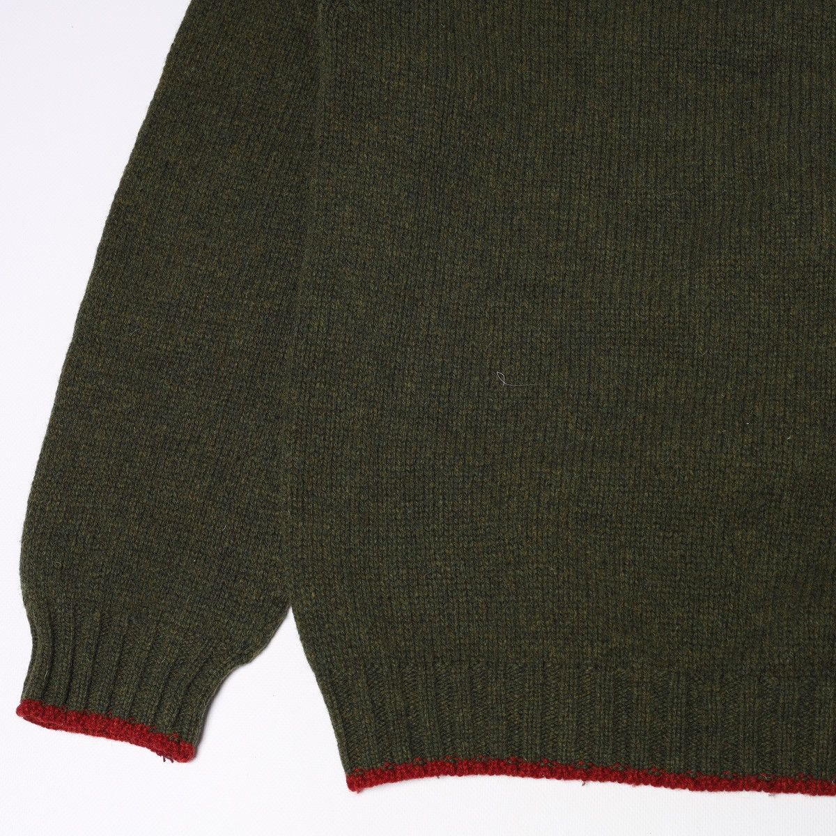 Other Pakeman Catto & Carter Jumper Wool Roll Neck Sweater Green Size US M / EU 48-50 / 2 - 2 Thumbnail