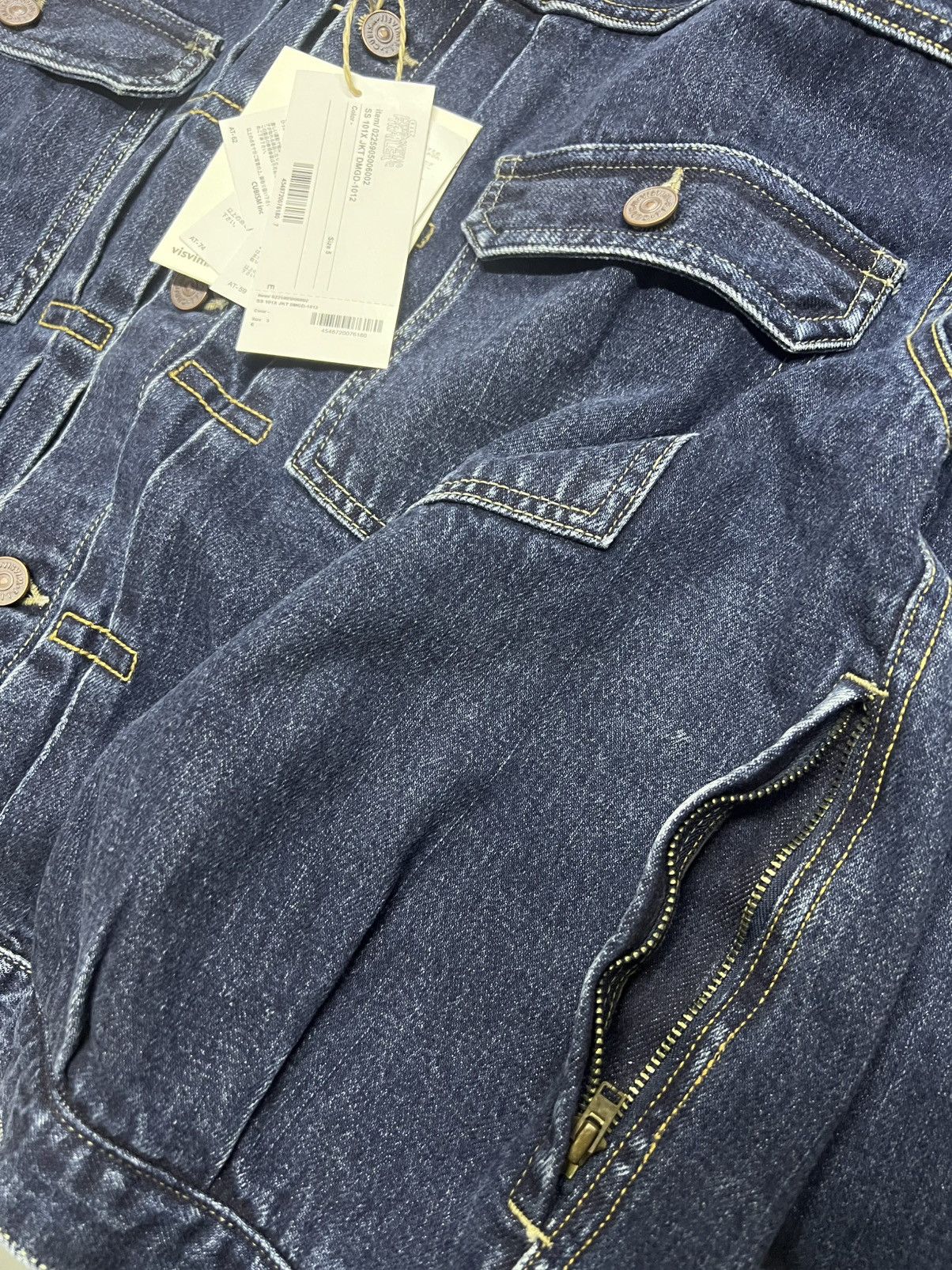 Visvim Visvim ICT 25SS 101X JKT DMGD-1012 Size US XXL / EU 58 / 5 - 6 Thumbnail