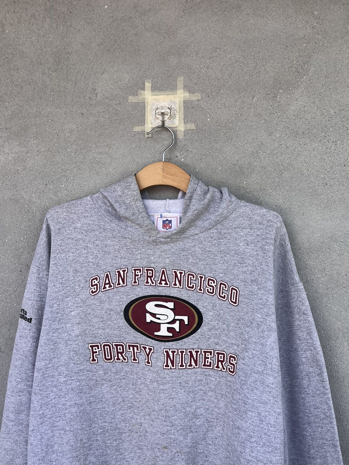 NFL Vtg NFL San Fransisco 49ers pull over hoodie Size US XL / EU 56 / 4 - 2 Thumbnail