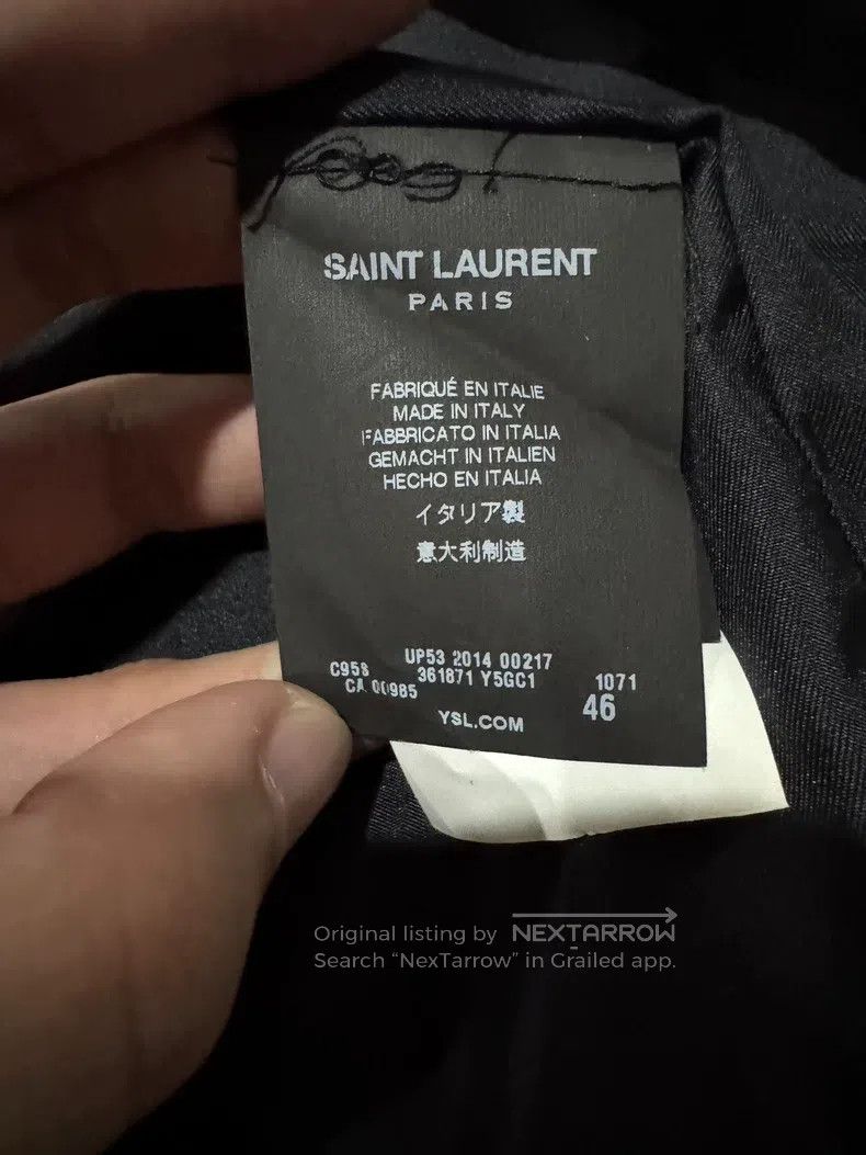 Saint Laurent Paris Saint Laurent Paris Leopard Print Men's Leather Jacket Size US S / EU 44-46 / 1 - 6 Thumbnail
