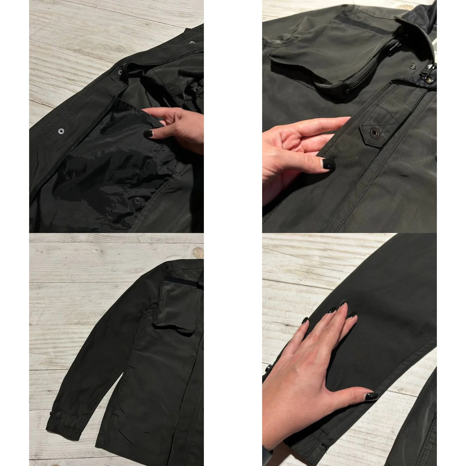 G-Star G-Star Overshirt Jacket Nylon Army Military Multipocket Men Size M Black Size US M / EU 48-50 / 2 - 9 Thumbnail