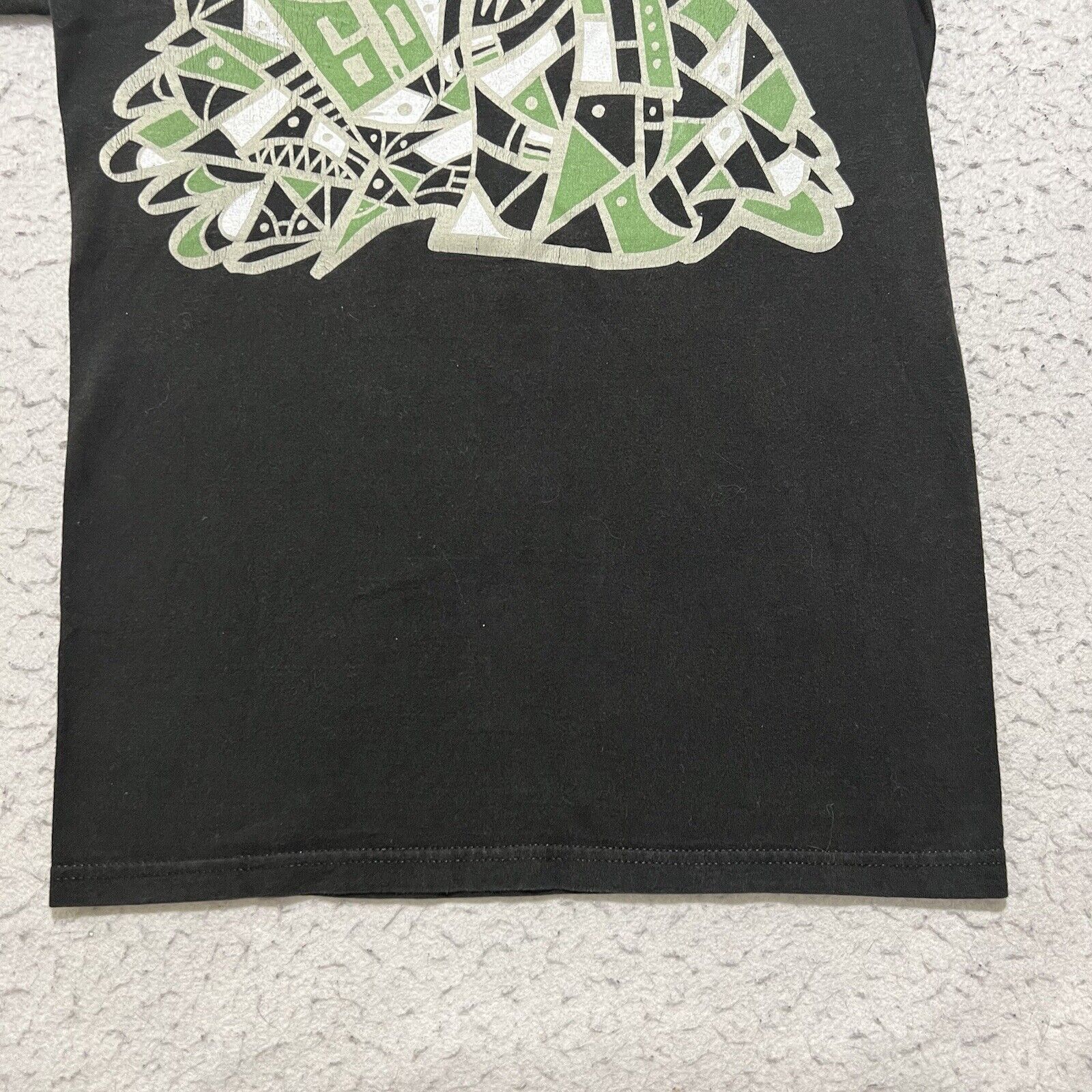 Nike Nike 6.0 Short Sleeve Tee Black & Green Logo Graphic T Shirt Size S / US 4 / IT 40 - 7 Thumbnail