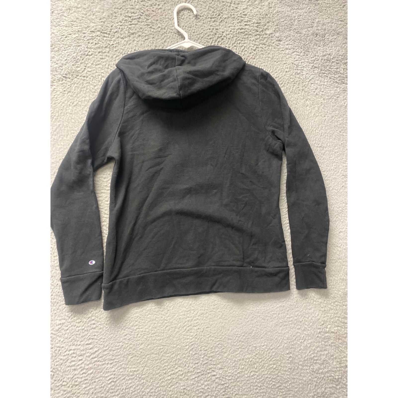 Champion Champion Hoodie Girls L Black Embroidered K-State Wildcats Sweatshirt Pullover Girls Size US L / EU 52-54 / 3 - 7 Thumbnail