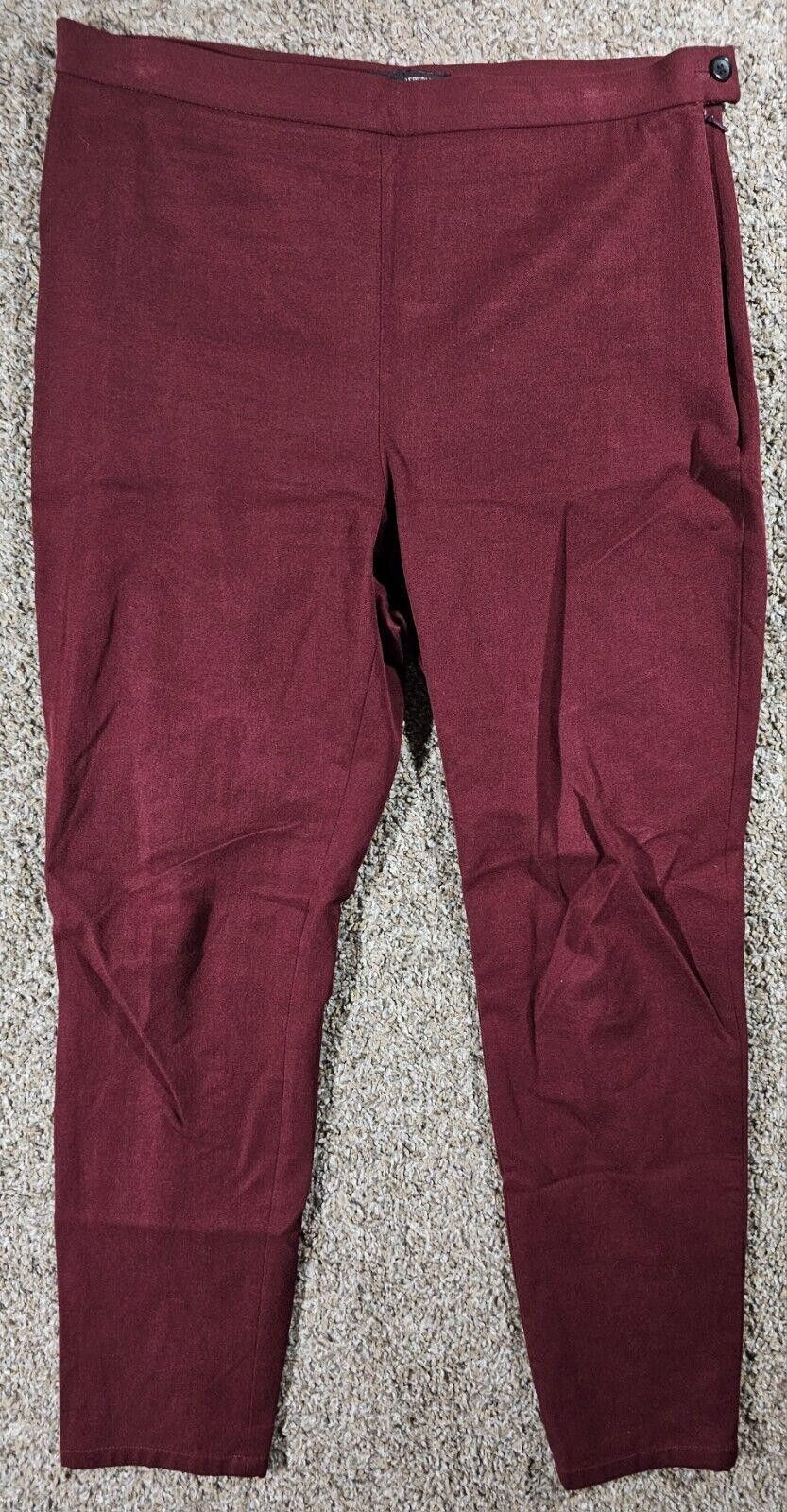 Banana Republic Banana Republic Red Size 12 Side Zip Pants Size 34" / US 12 / IT 48 - 1 Thumbnail