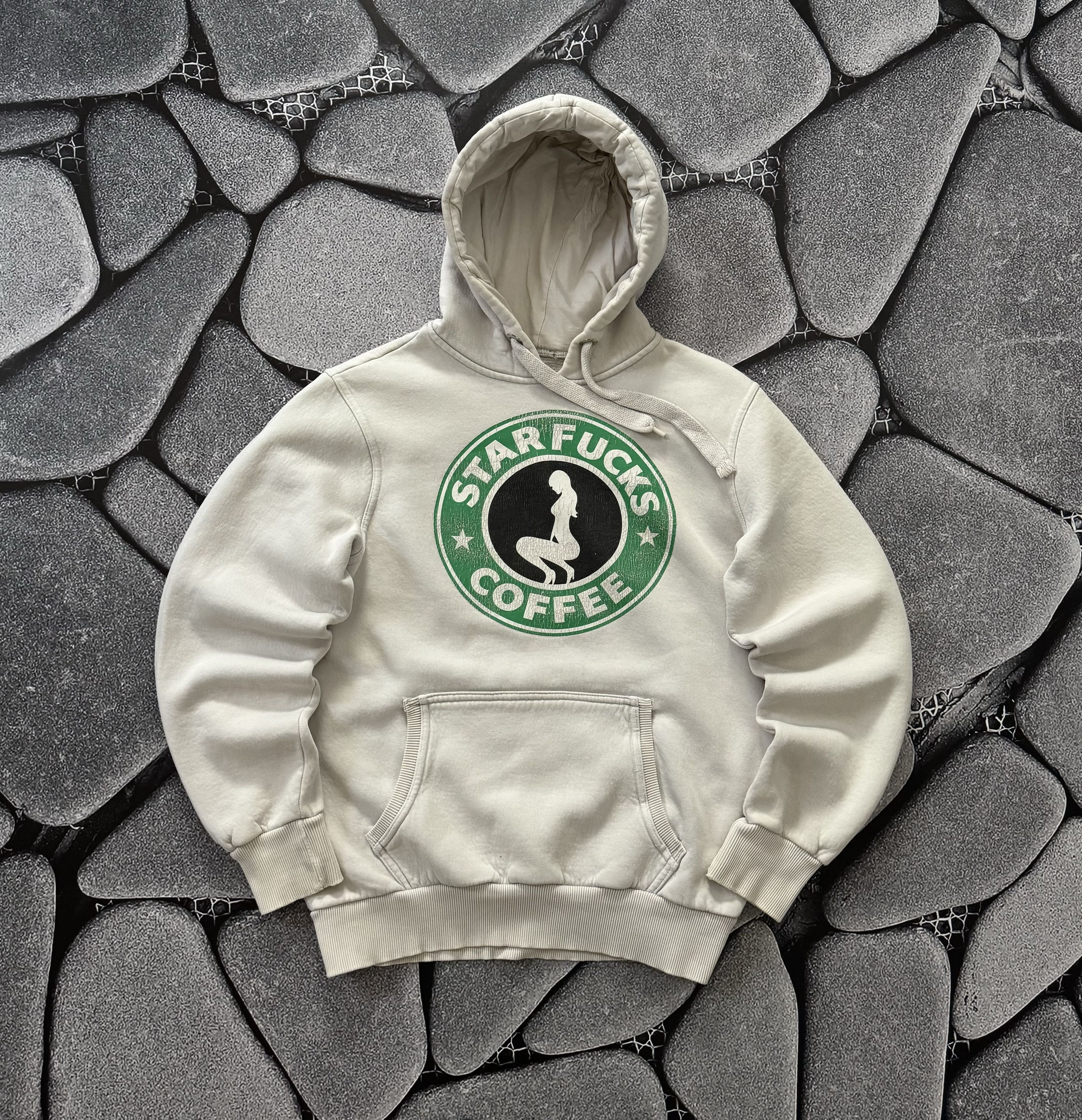 Hook-Ups × Vintage STAR FUCKS COFFE CRAZY PRINTED PORNSTAR STYLE HOODIE VINTAGE Size US M / EU 48-50 / 2 - 1 Thumbnail