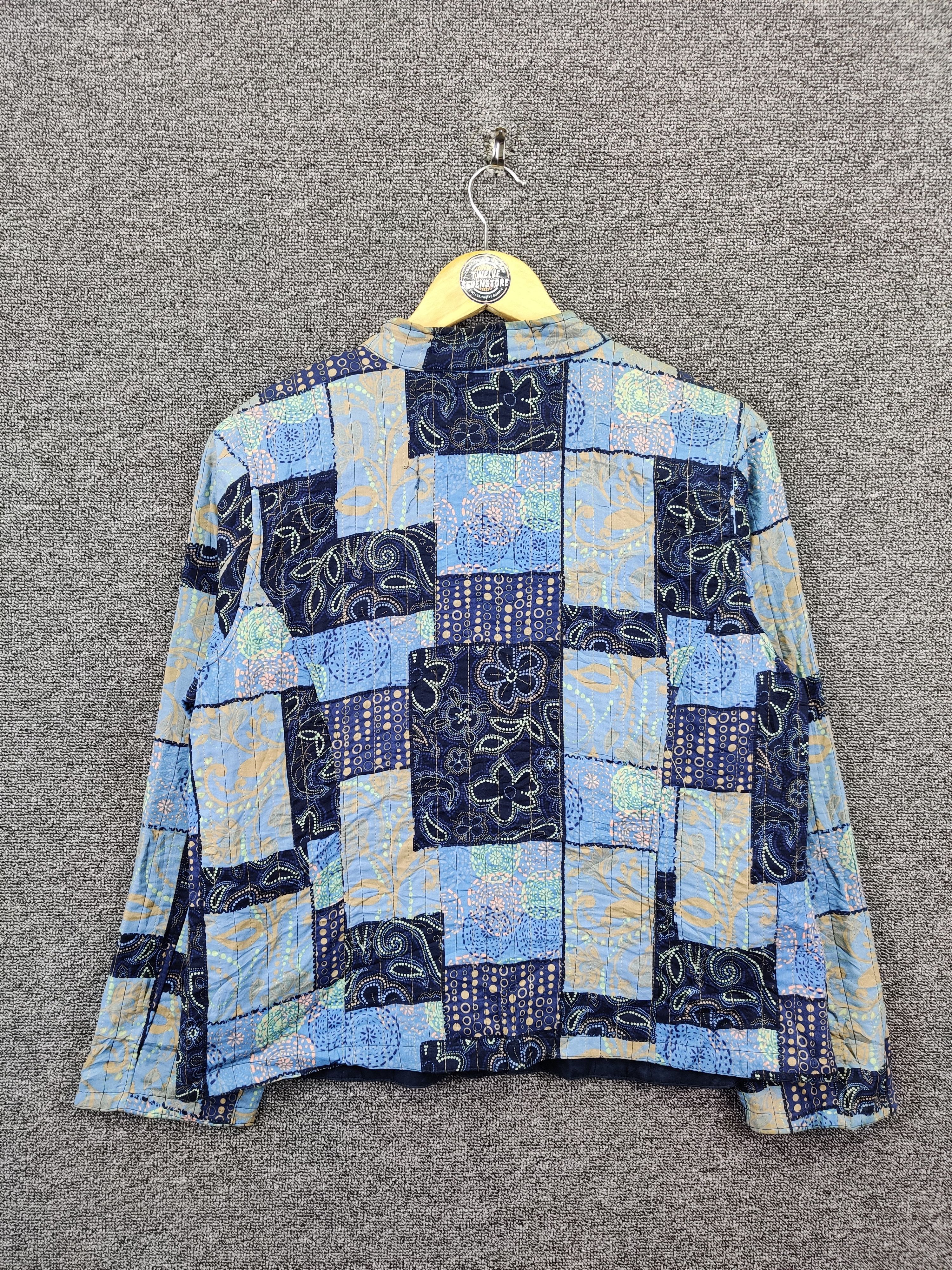 The Unbranded Brand Patchwork Boro Quilted Reversible Jacket Like Kapital Size US M / EU 48-50 / 2 - 8 Thumbnail