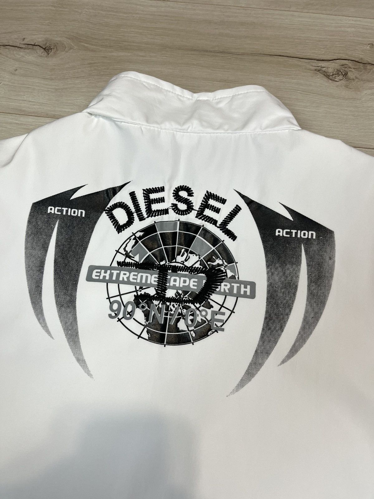 Diesel Vintage Diesel Big Logo Jacket Streetwear Retro Hype Y2K 90s Size US L / EU 52-54 / 3 - 8 Thumbnail