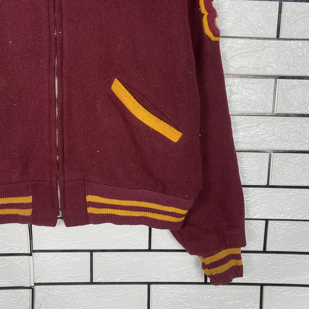 Vintage Vintage Wool Bomber Jacket Butwins St Paul Big Logo Size US M / EU 48-50 / 2 - 6 Thumbnail