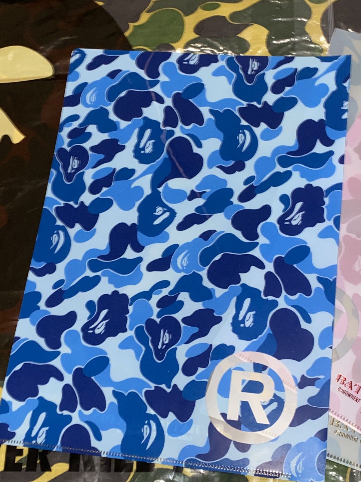 Bape Bape Color Camo File Sheet protector Size ONE SIZE - 3 Thumbnail