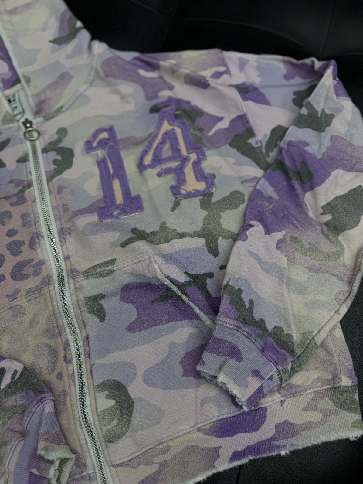 Vale Valley Hoodie Purple Camo Zip Up Size Medium (NEW) Size US M / EU 48-50 / 2 - 4 Thumbnail