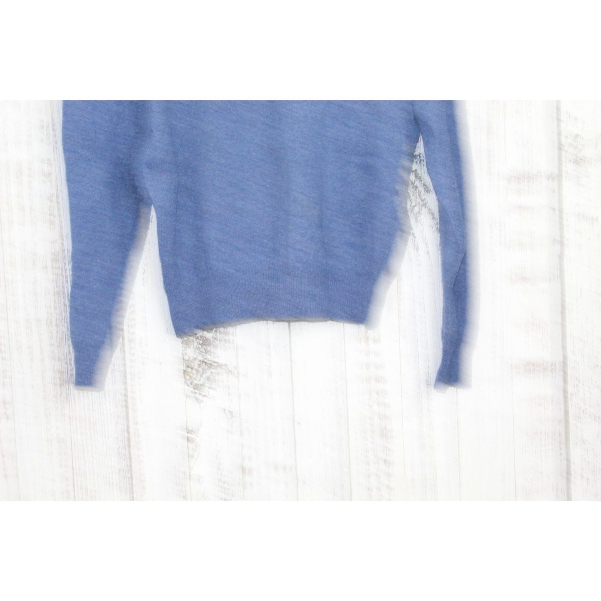 Polo Ralph Lauren Polo Ralph Lauren Lambswool V-Neck Sweater Blue XL Size US XL / EU 56 / 4 - 9 Thumbnail
