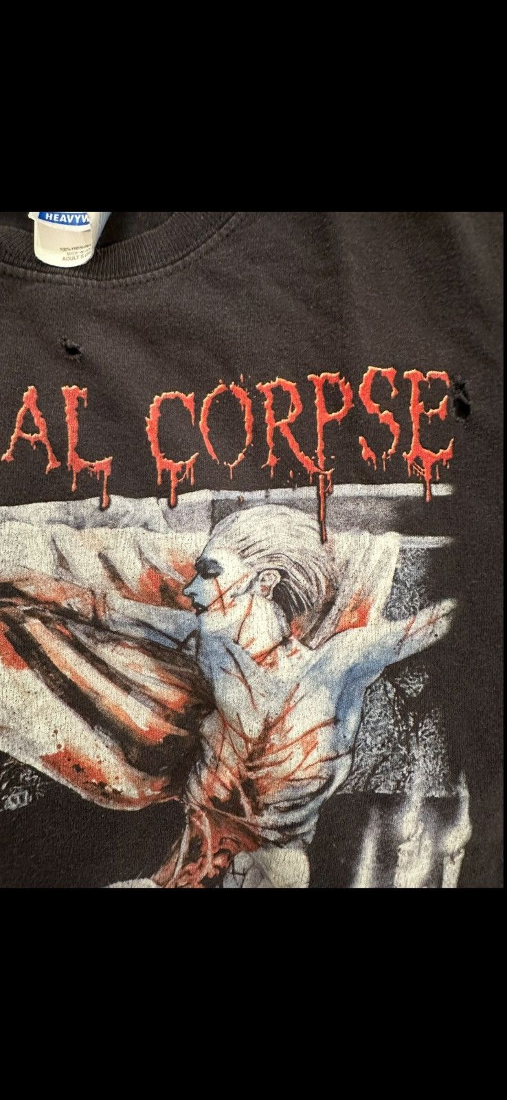 Band Tees × Vintage 2002 Cannibal Corpse Band tee Size US S / EU 44-46 / 1 - 4 Thumbnail