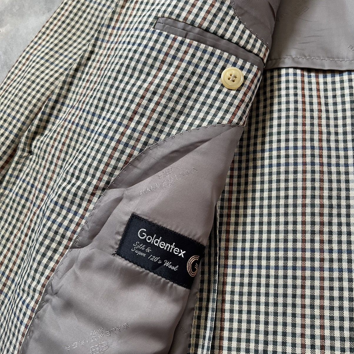 Balenciaga Vintage Balenciaga Plaid Blazer Regular Fit Size 44R - 8 Thumbnail