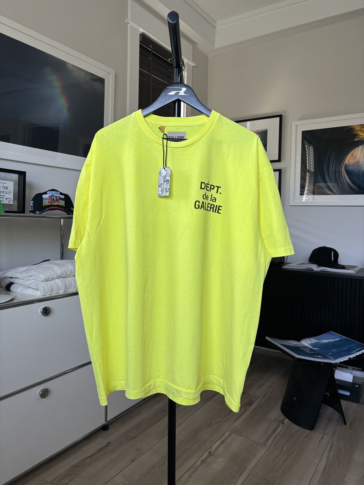 Gallery Dept. GALLERY DEPT | NEON LOGO TEE FRENCH Size US XXL / EU 58 / 5 - 3 Thumbnail