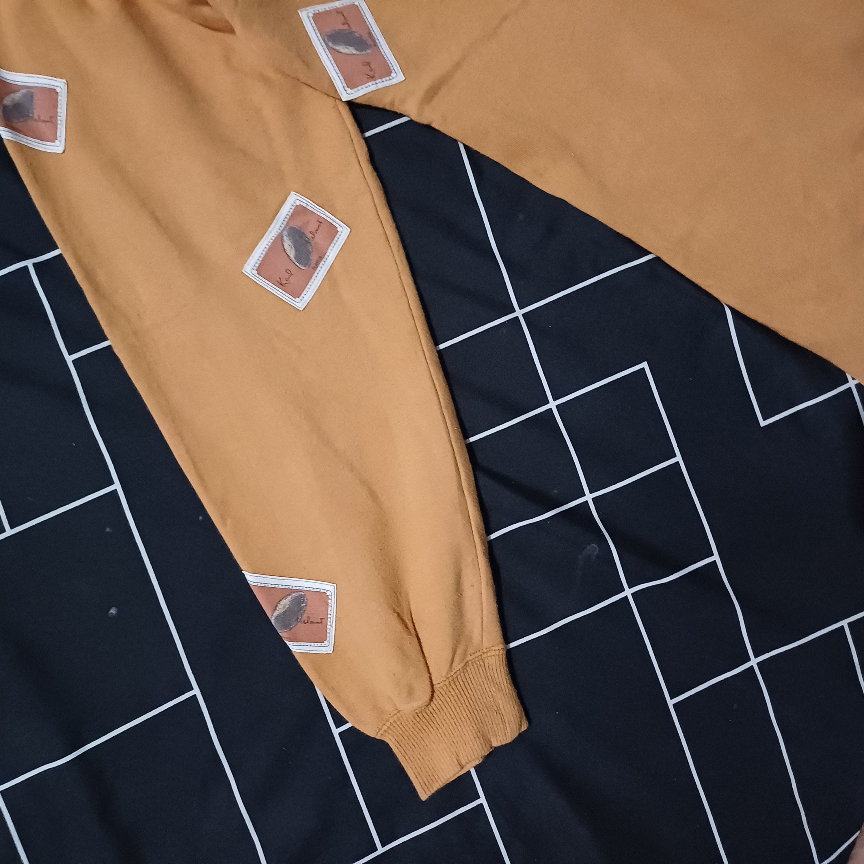 Karl Helmut × Pink House Karl Helmut Full Patches Rugby Club Hooded Size US L / EU 52-54 / 3 - 4 Thumbnail