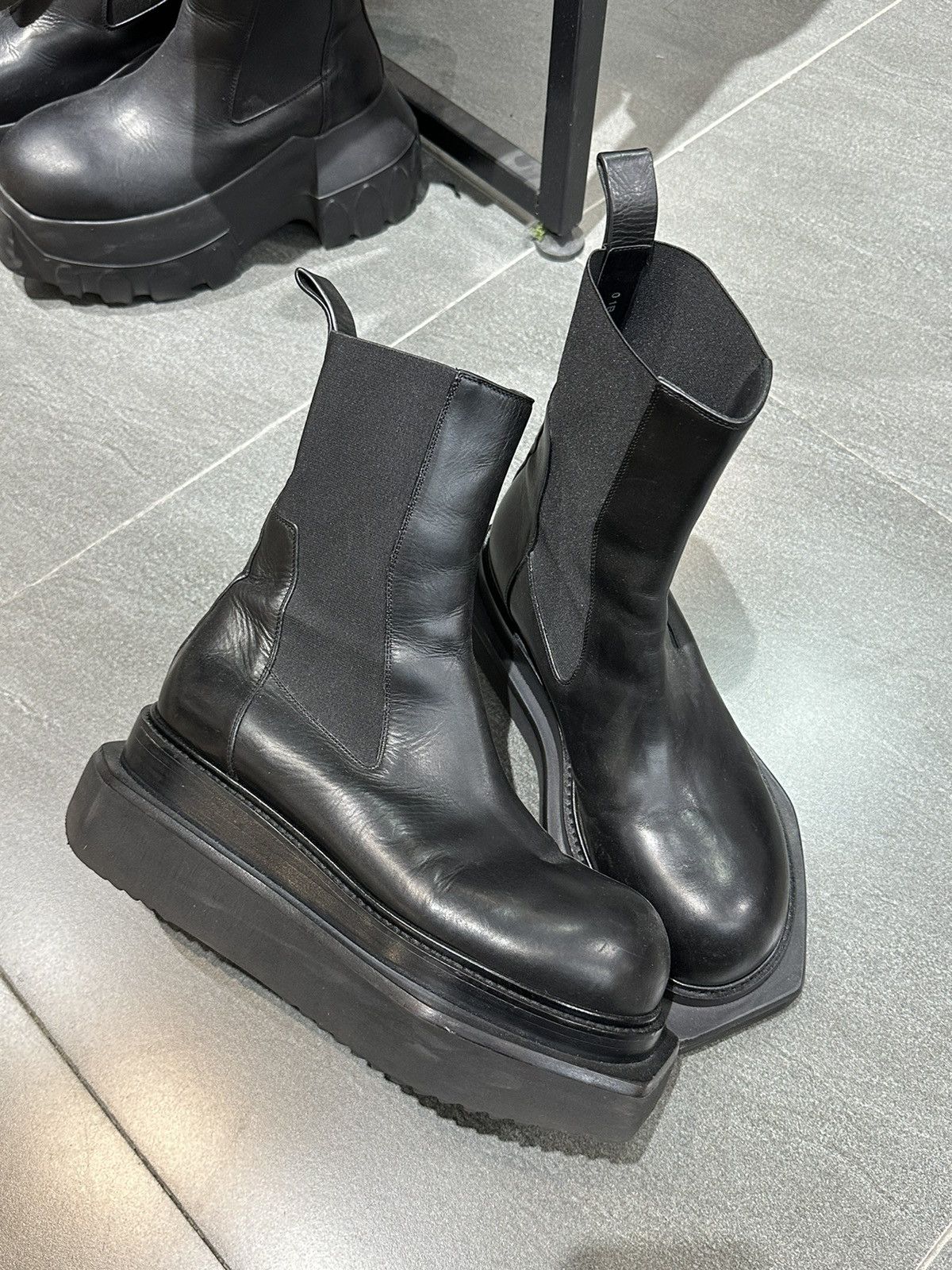 Rick Owens Rick Owens Moto Turbo Cyclops Boots | Grailed