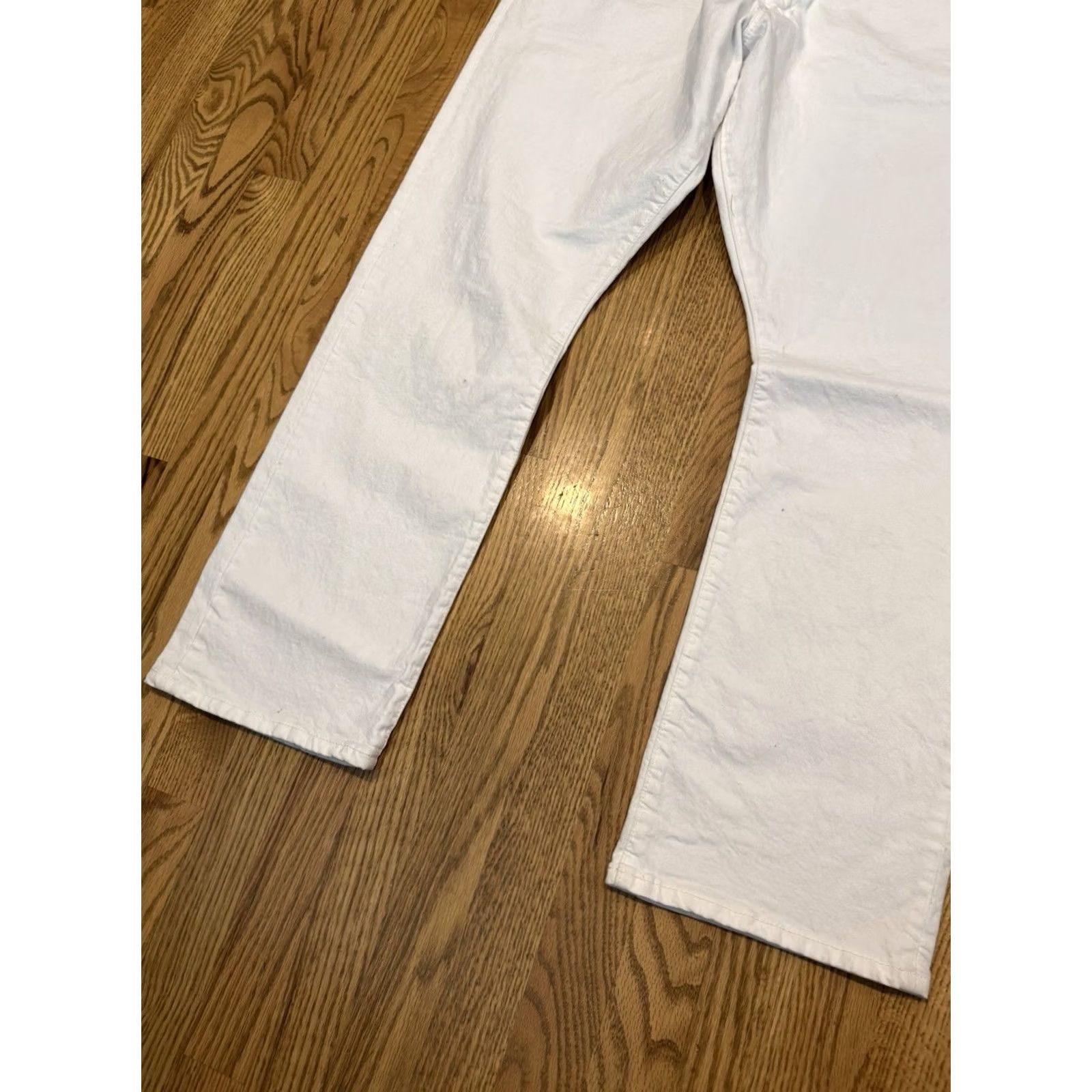Polo Ralph Lauren Polo Ralph Lauren Varick Slim Straight Jeans Denim Pants Men Size 40x30 White New w/imperf Size US L / EU 52-54 / 3 - 2 Thumbnail