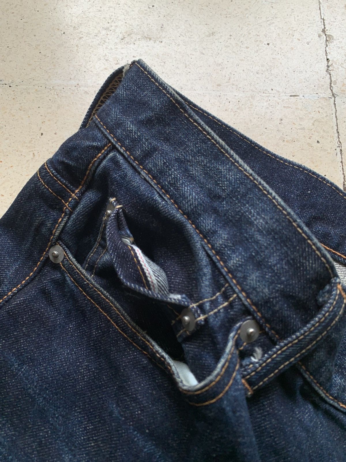 WHIZ LIMITED Japanese brand Whiz limited ripped selvedge denim if six lgb Size US 32 / EU 48 - 9 Thumbnail
