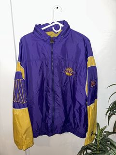 Vintage Starter Los Angeles Lakers Black Jacket (Size XL) — Roots
