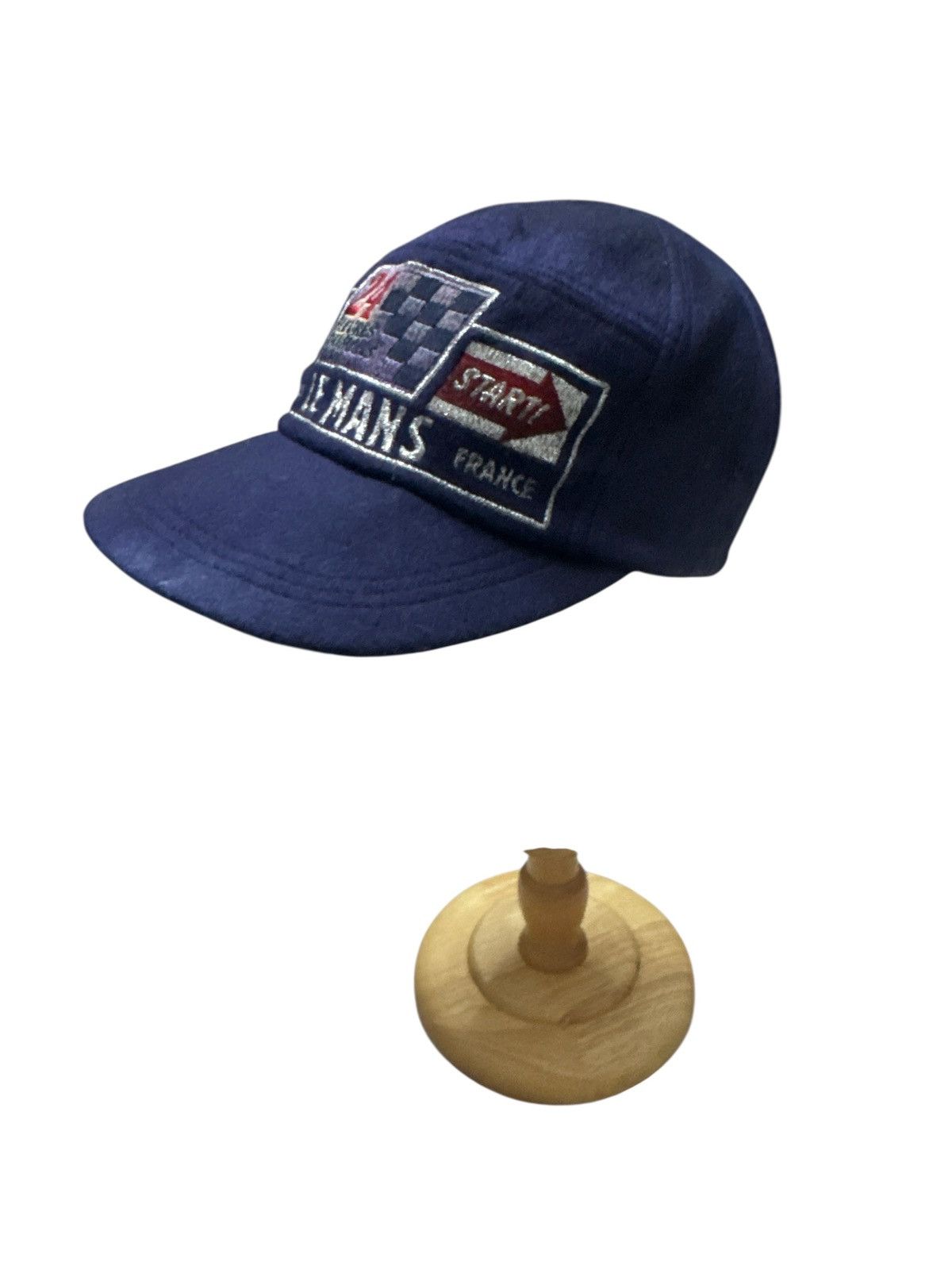 Vintage VINTAGE 1992 LE MANS 24 HOURES DU MANS FRANCE RACE CAP HAT Size ONE SIZE - 3 Thumbnail