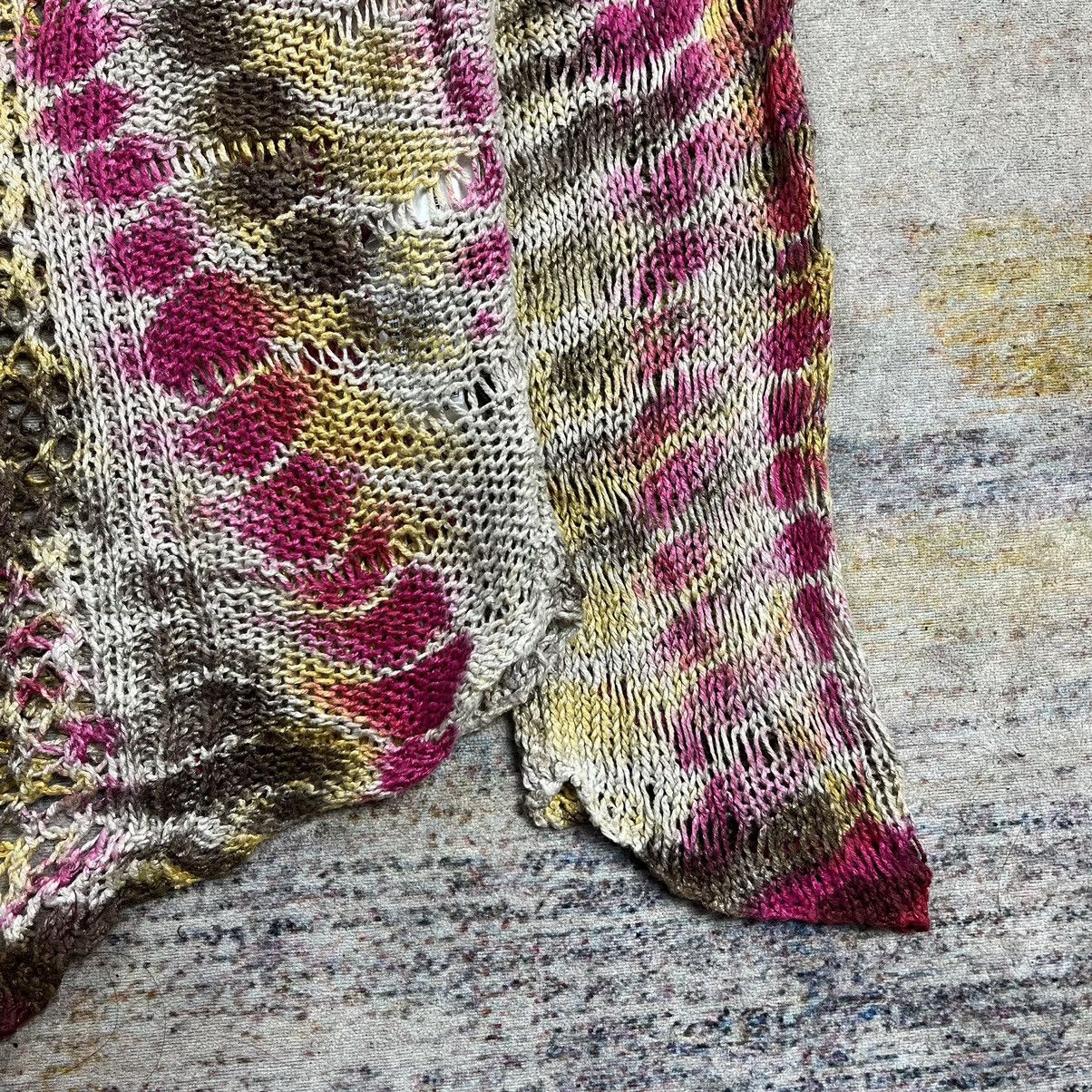 Zadig & Voltaire Y2k Zadig & Voltaire tye dye multicolor open knit Size M / US 6-8 / IT 42-44 - 4 Thumbnail